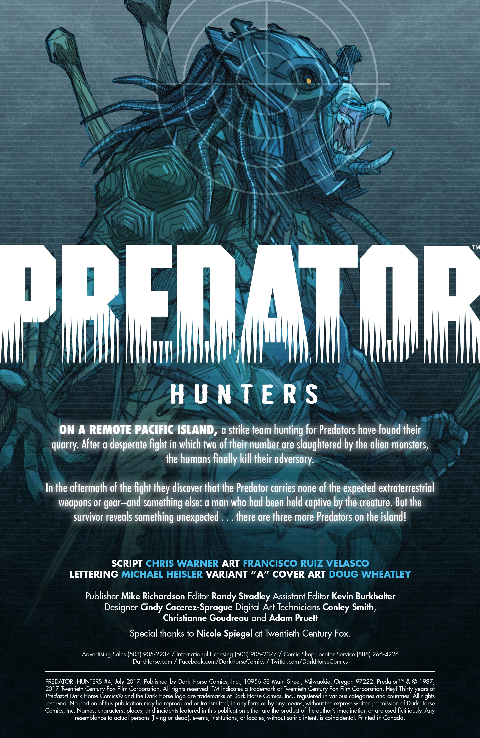 Predator: Hunters (2017) issue 4 - Page 3