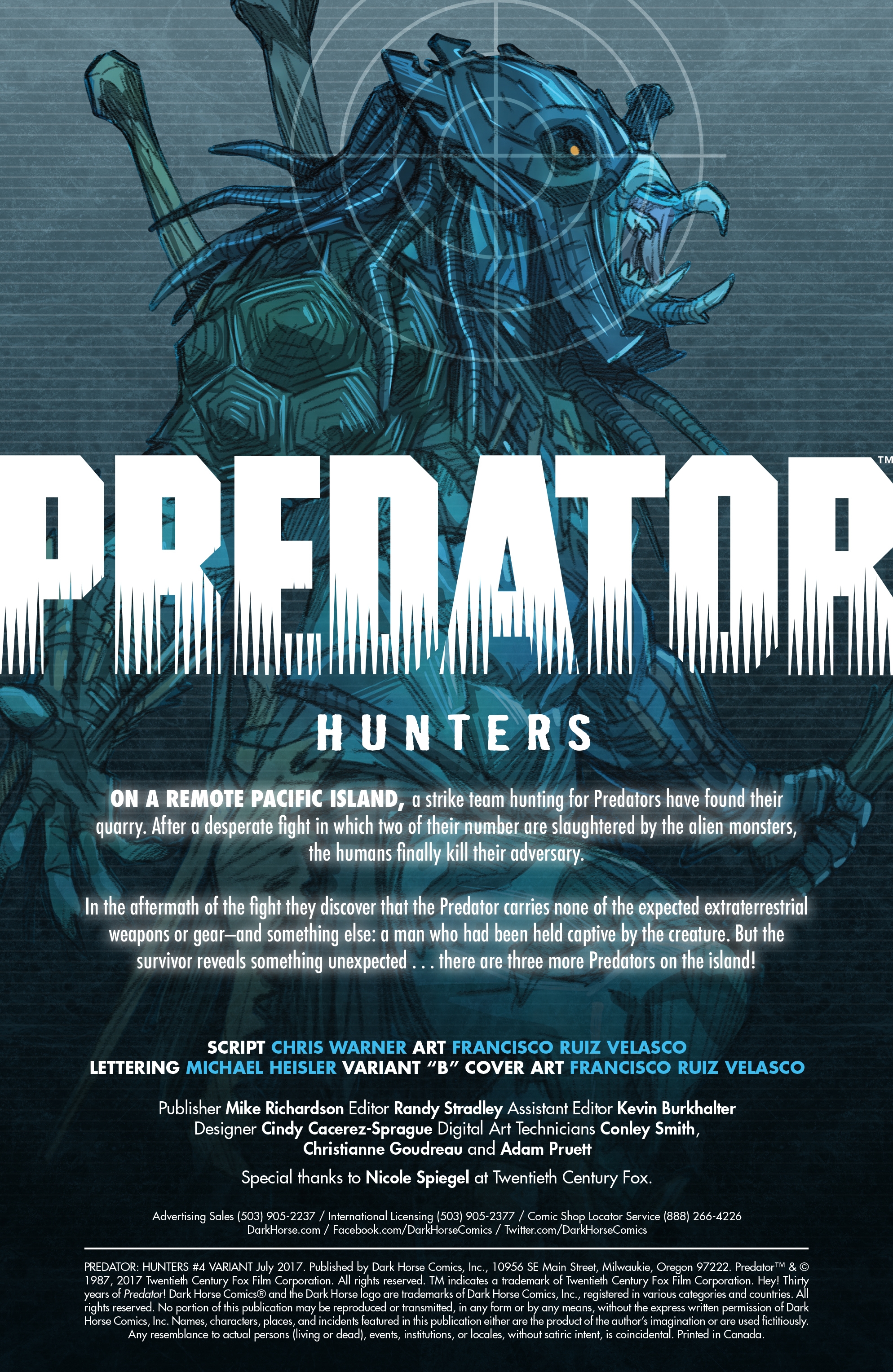 Predator: Hunters (2017) issue 4 - Page 4