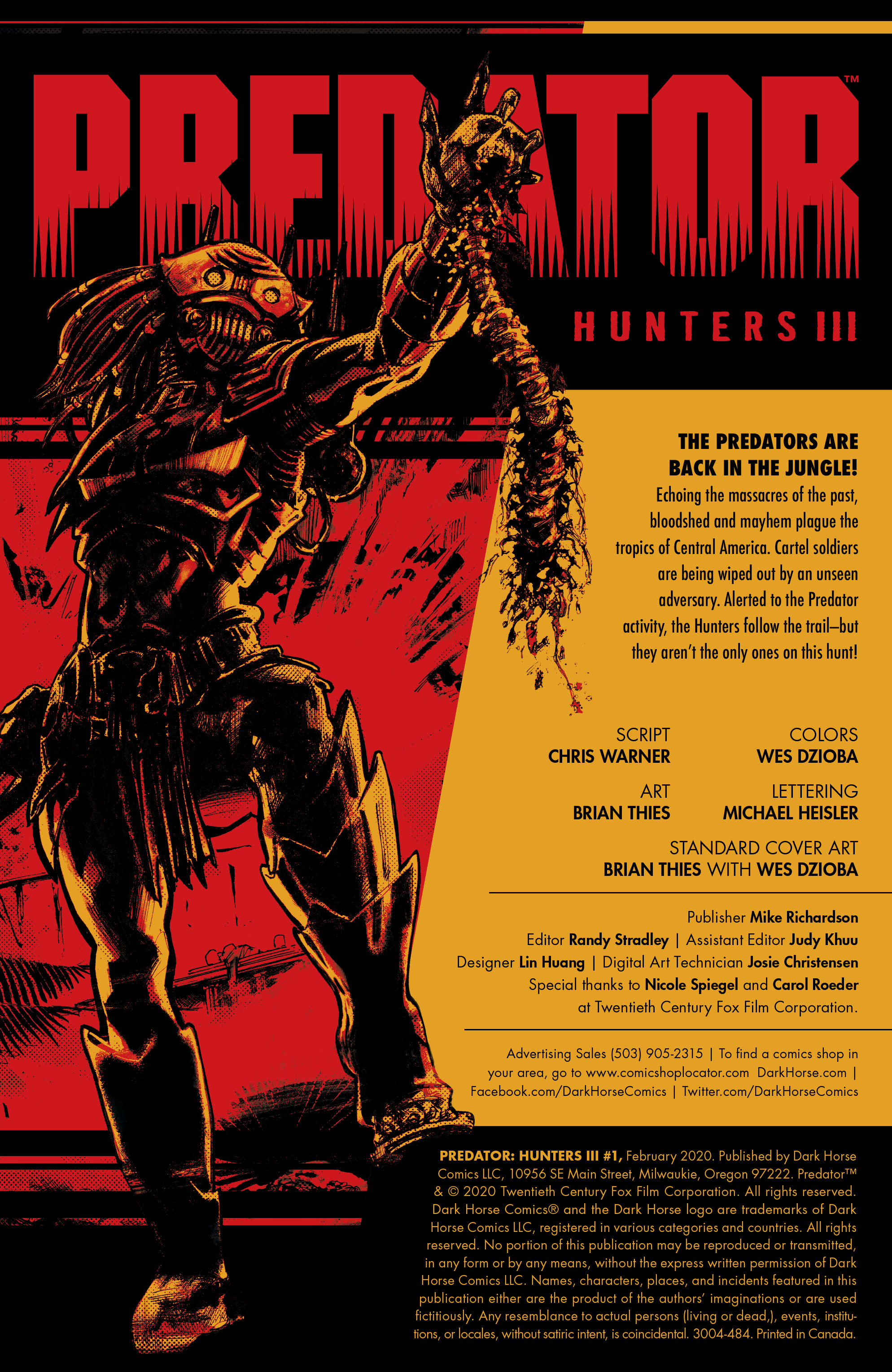 Predator: Hunters III (2020-): Chapter 1 - Page 2