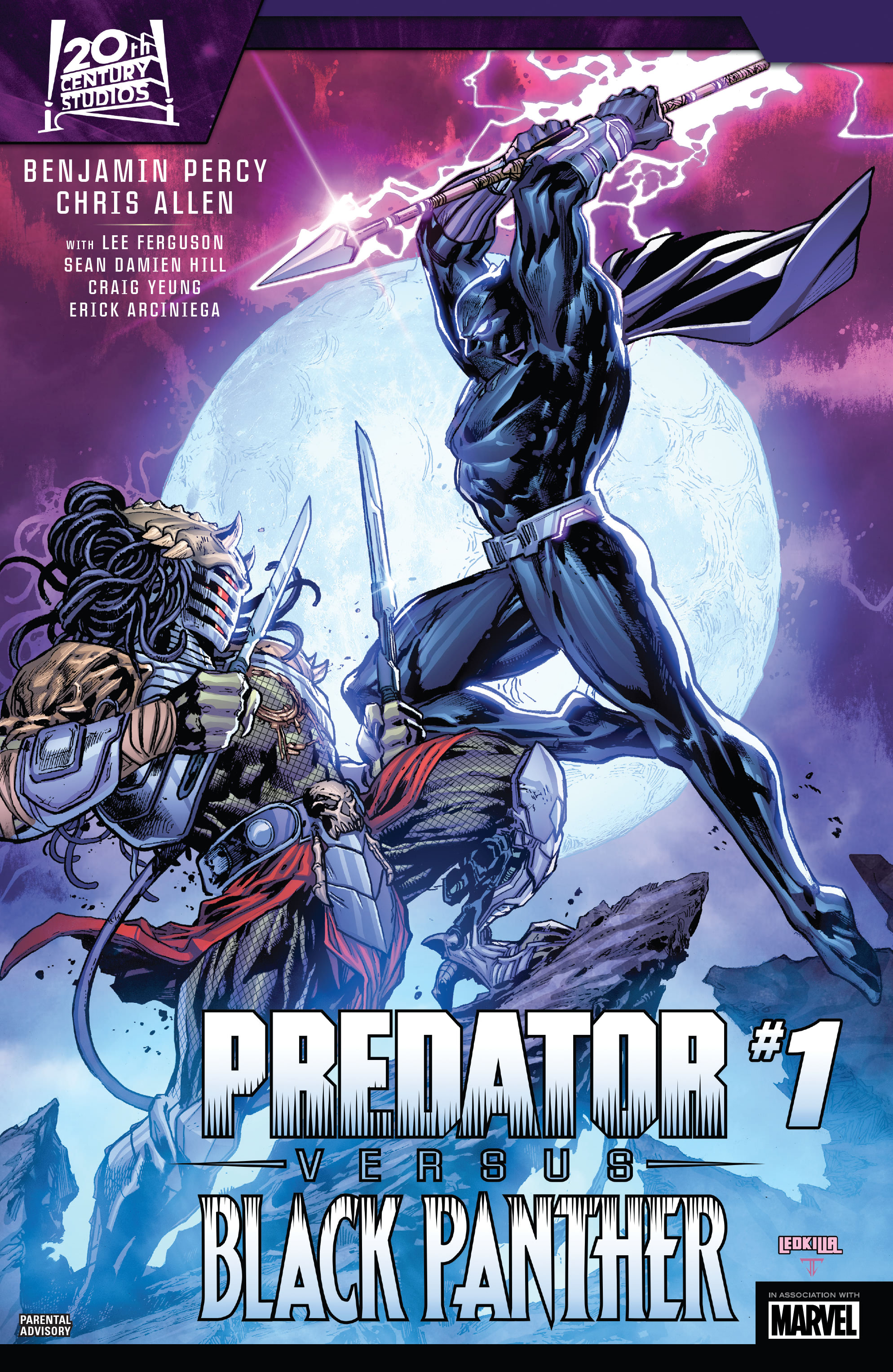 Predator vs. Black Panther (2024-) issue 1 - Page 1