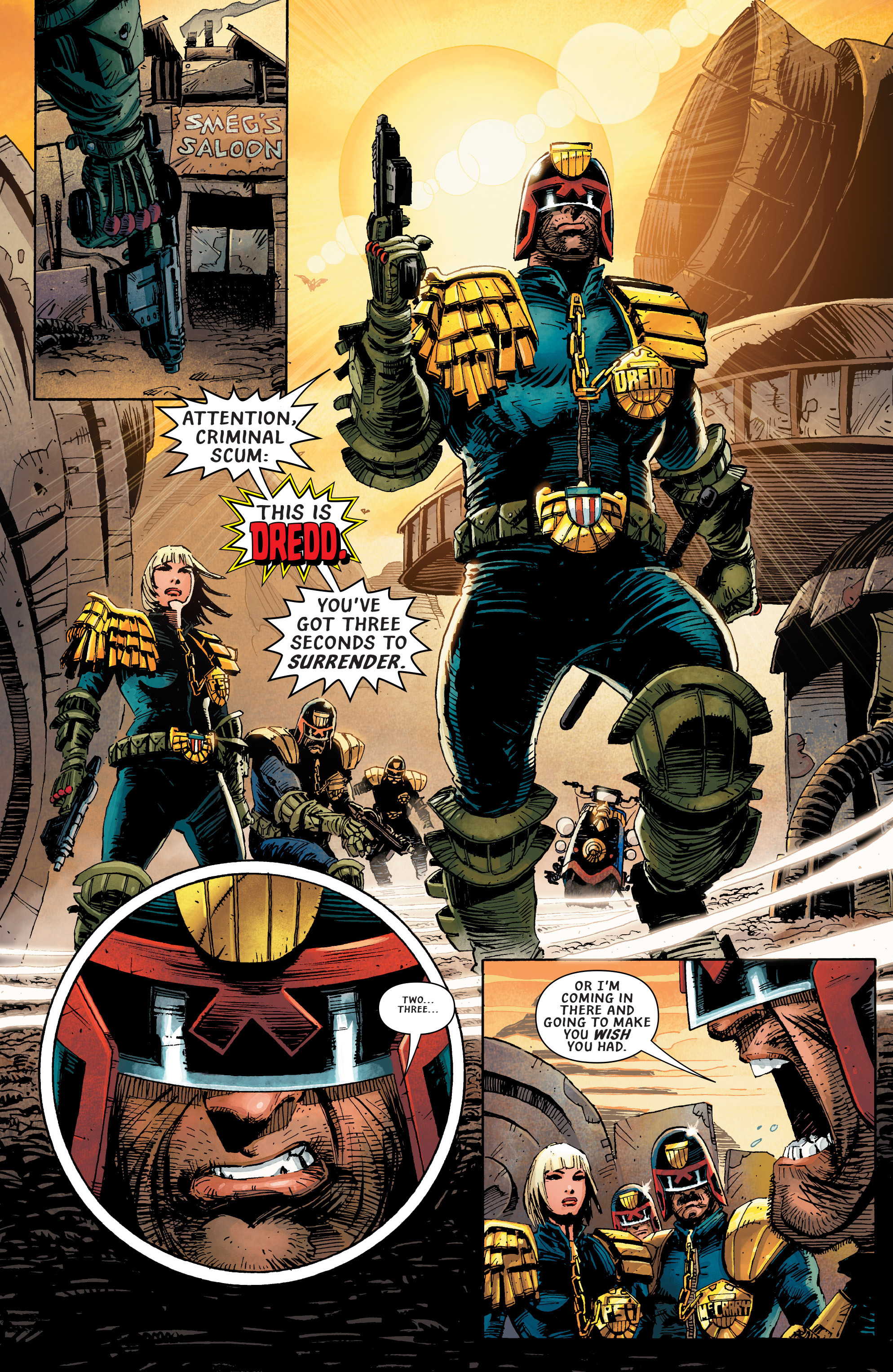 Predator vs. Judge Dredd vs. Aliens (2016) issue 1 - Page 13