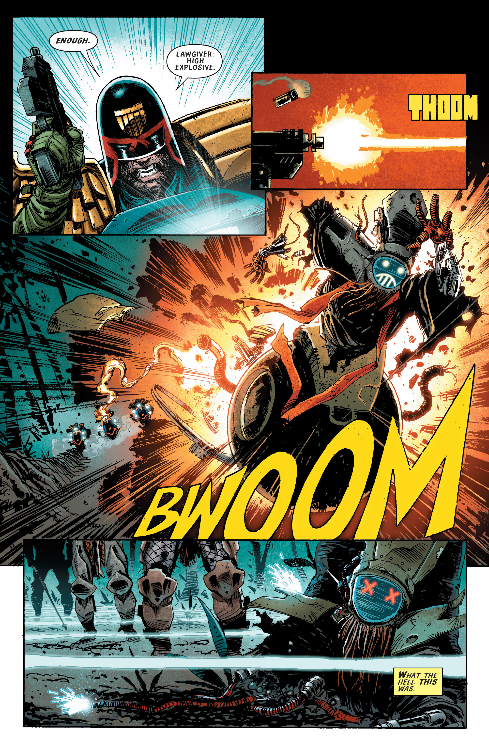 Predator vs. Judge Dredd vs. Aliens (2016) issue 2 - Page 10