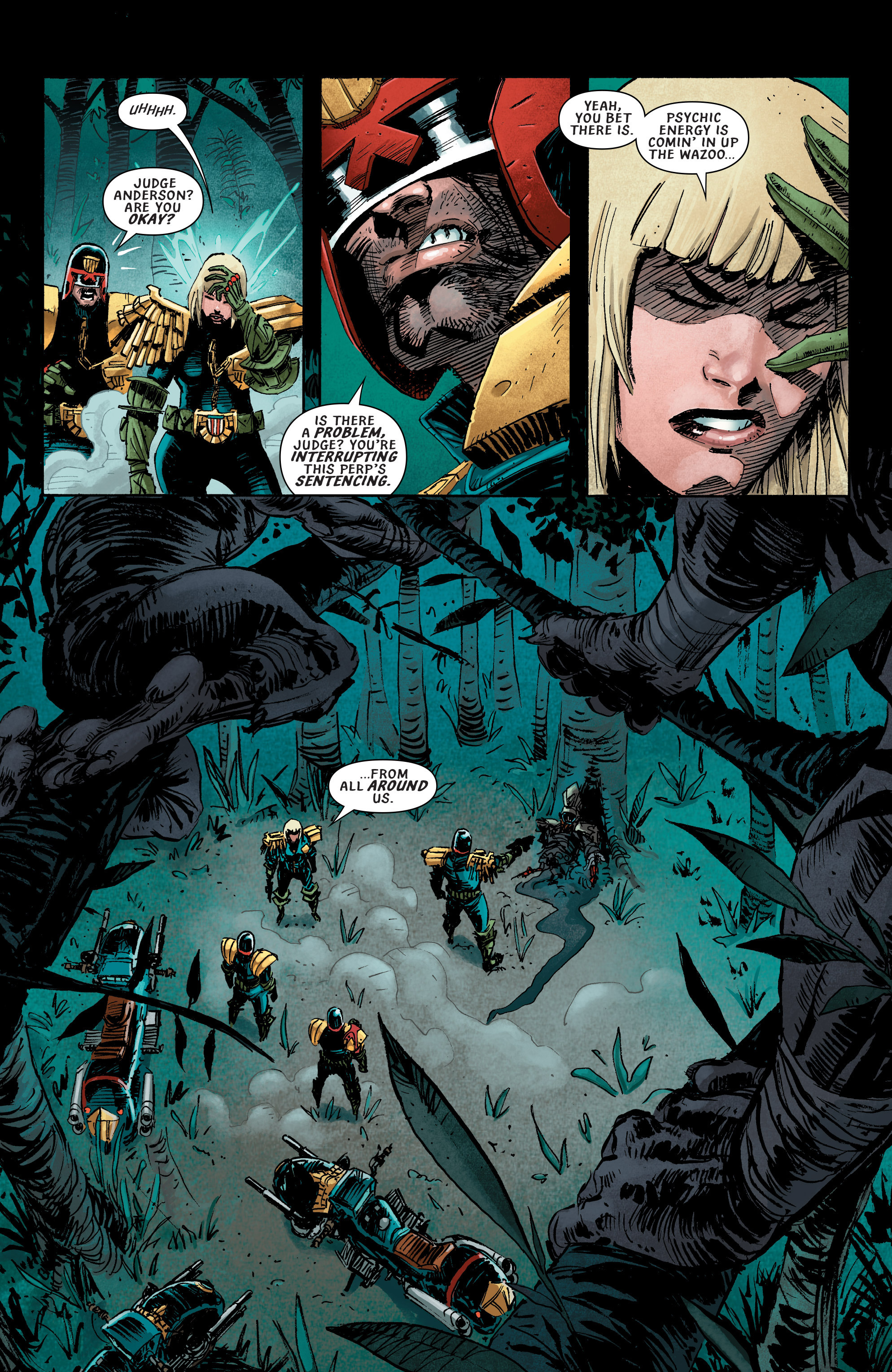 Predator vs. Judge Dredd vs. Aliens (2016) issue 2 - Page 12