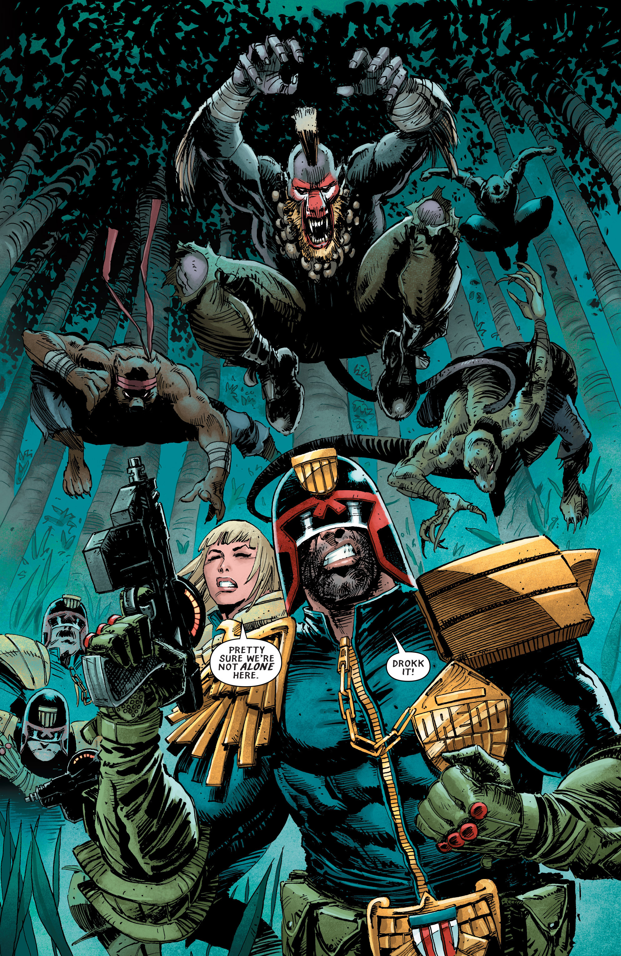 Predator vs. Judge Dredd vs. Aliens (2016) issue 2 - Page 13