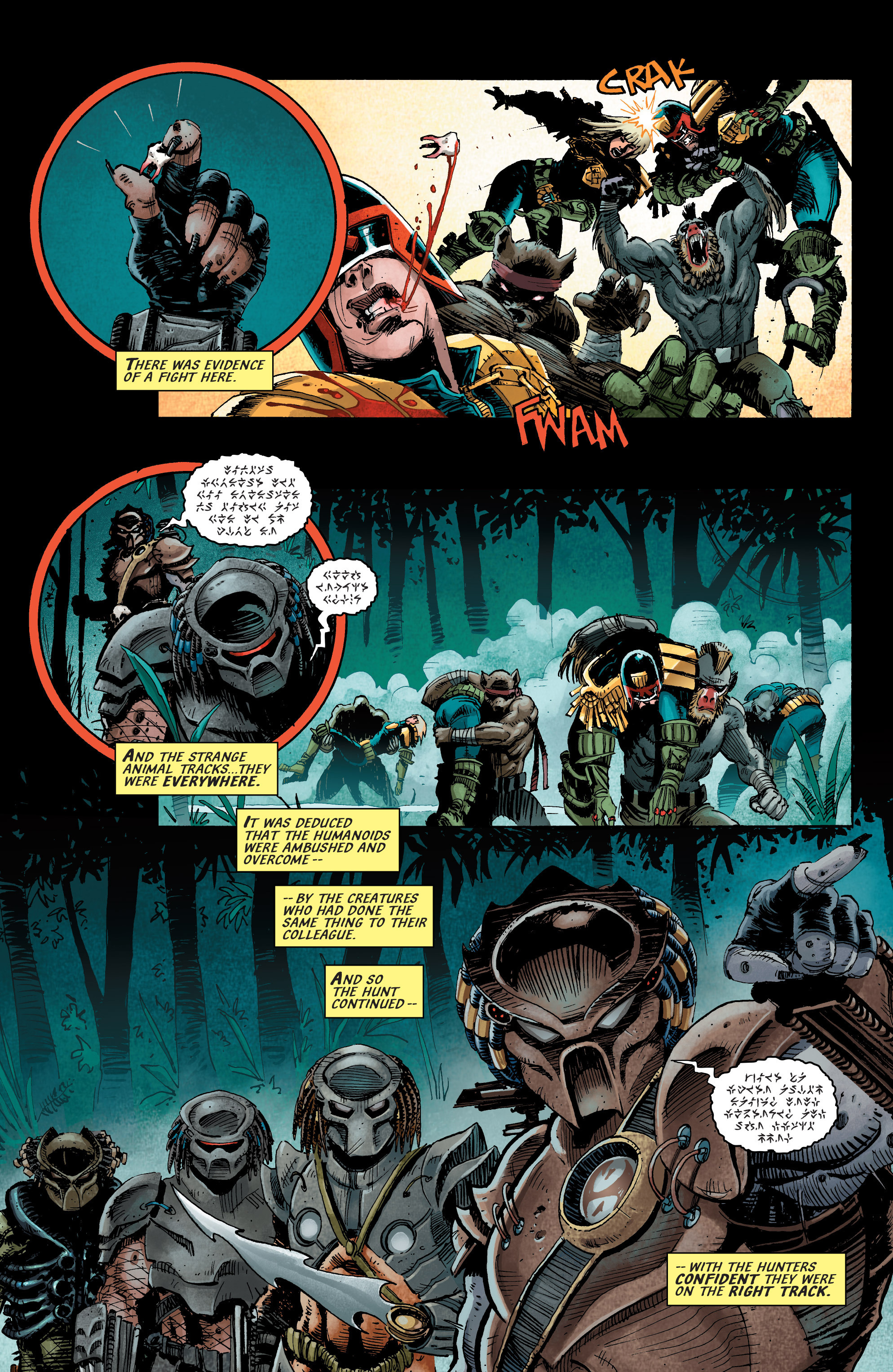 Predator vs. Judge Dredd vs. Aliens (2016) issue 2 - Page 14