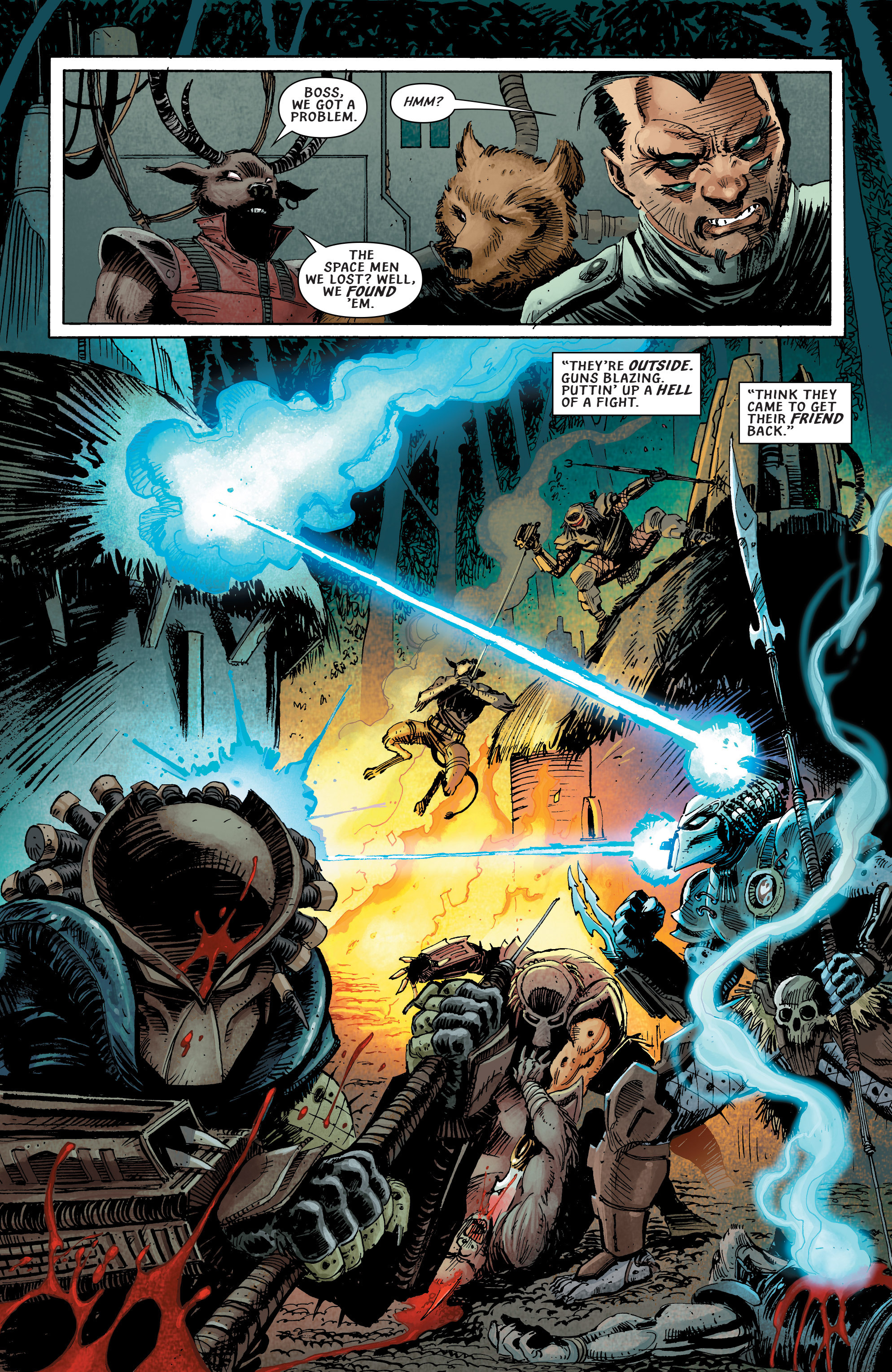 Predator vs. Judge Dredd vs. Aliens (2016) issue 2 - Page 22