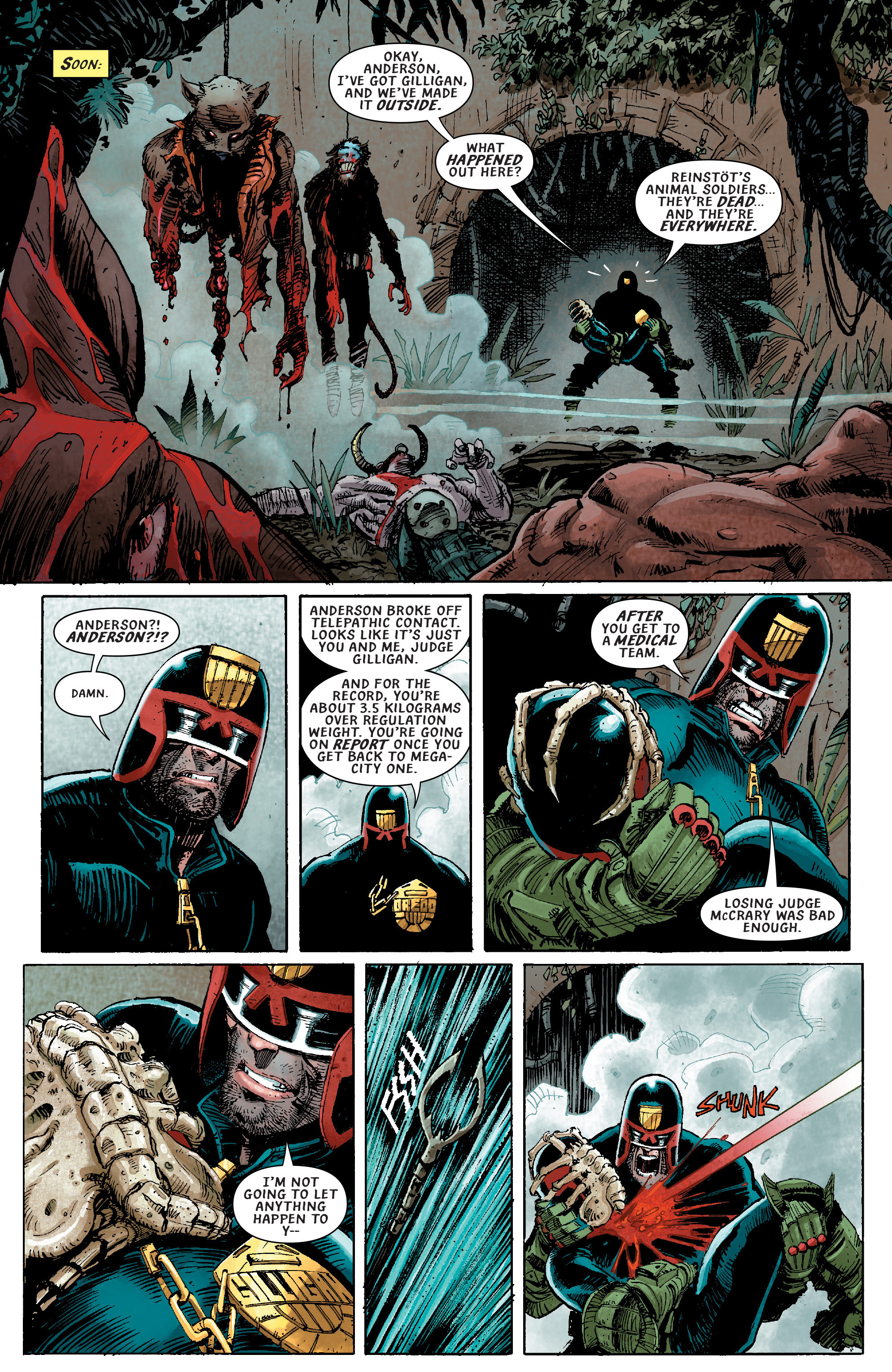 Predator vs. Judge Dredd vs. Aliens (2016) issue 3 - Page 12