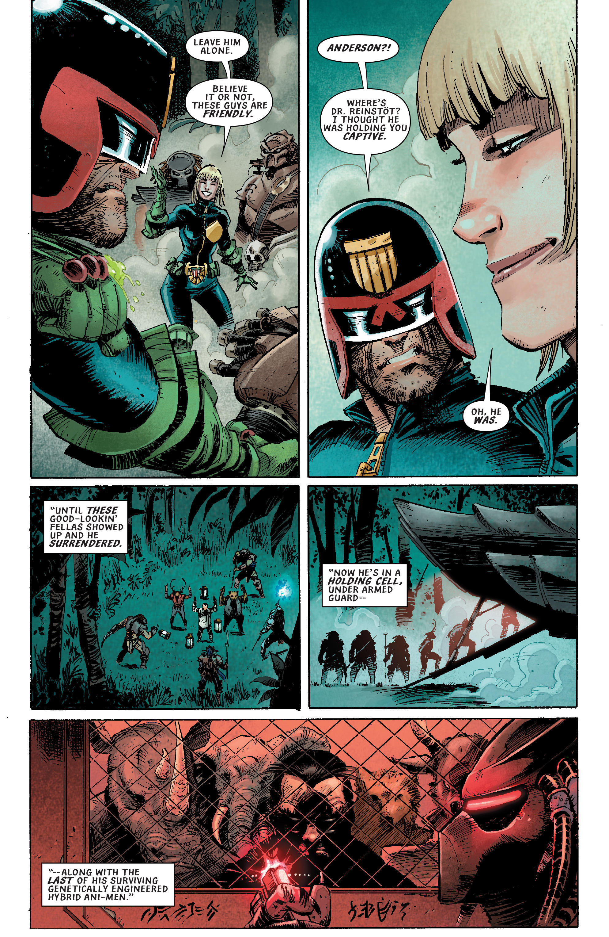 Predator vs. Judge Dredd vs. Aliens (2016) issue 3 - Page 15