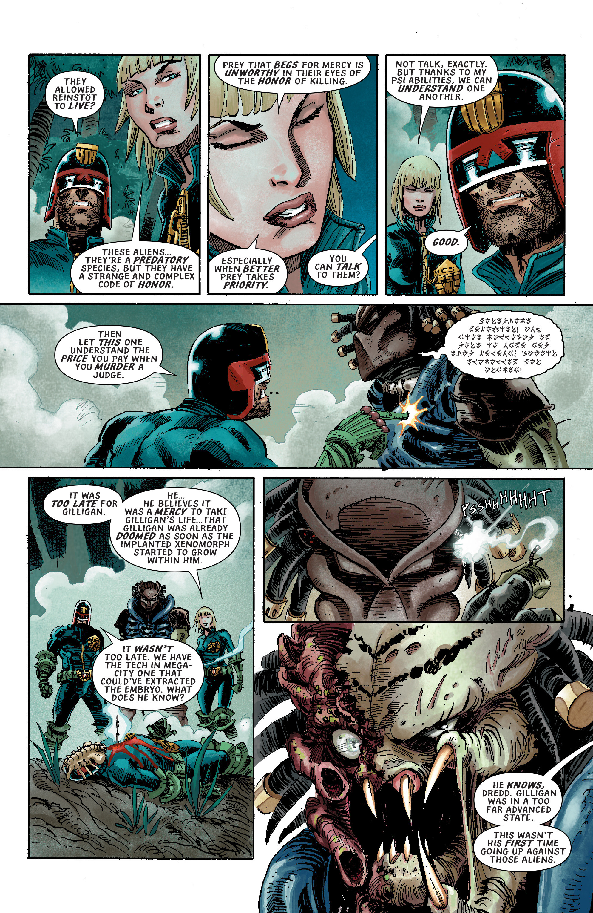 Predator vs. Judge Dredd vs. Aliens (2016) issue 3 - Page 16