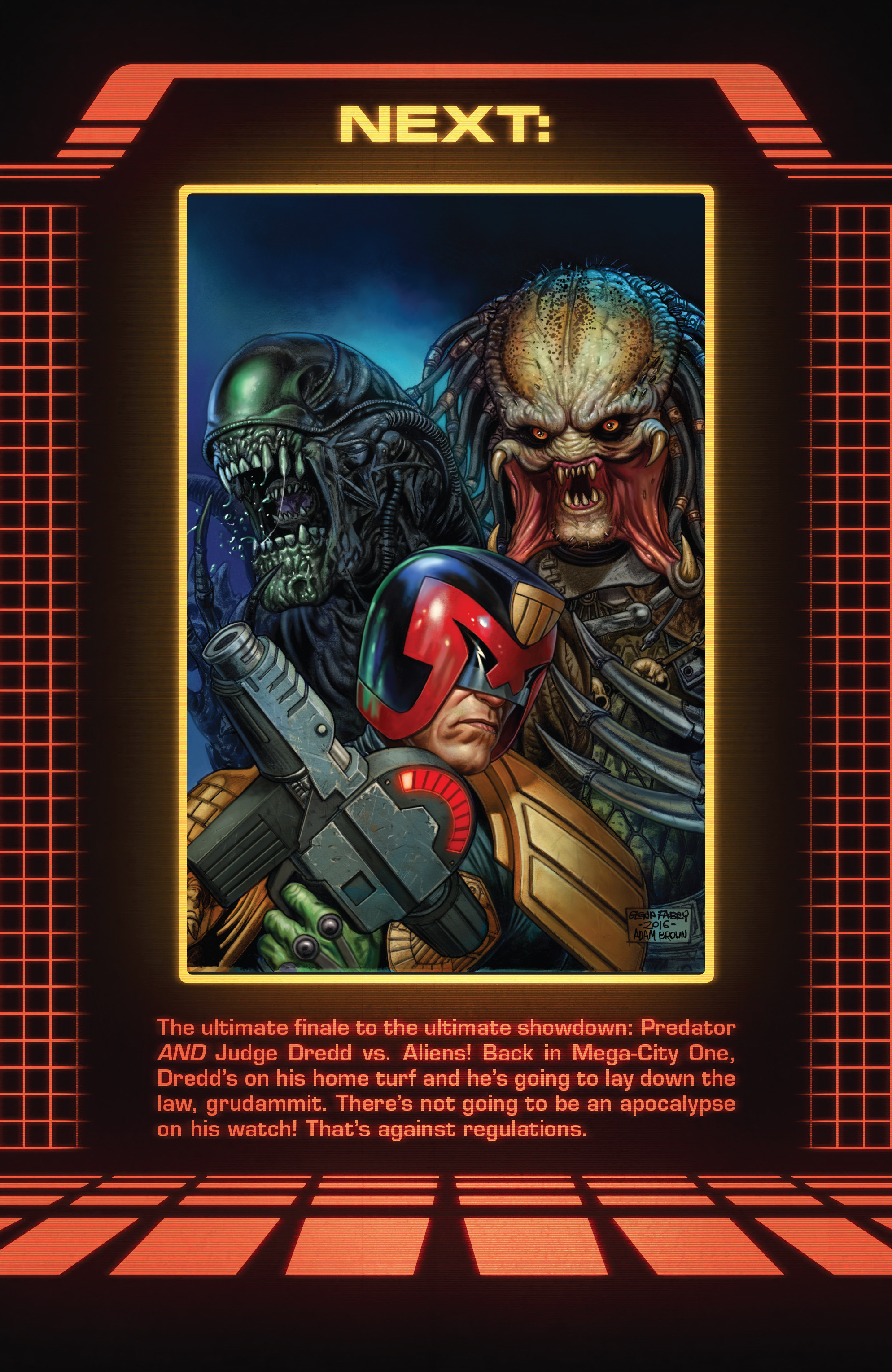 Predator vs. Judge Dredd vs. Aliens (2016) issue 3 - Page 25