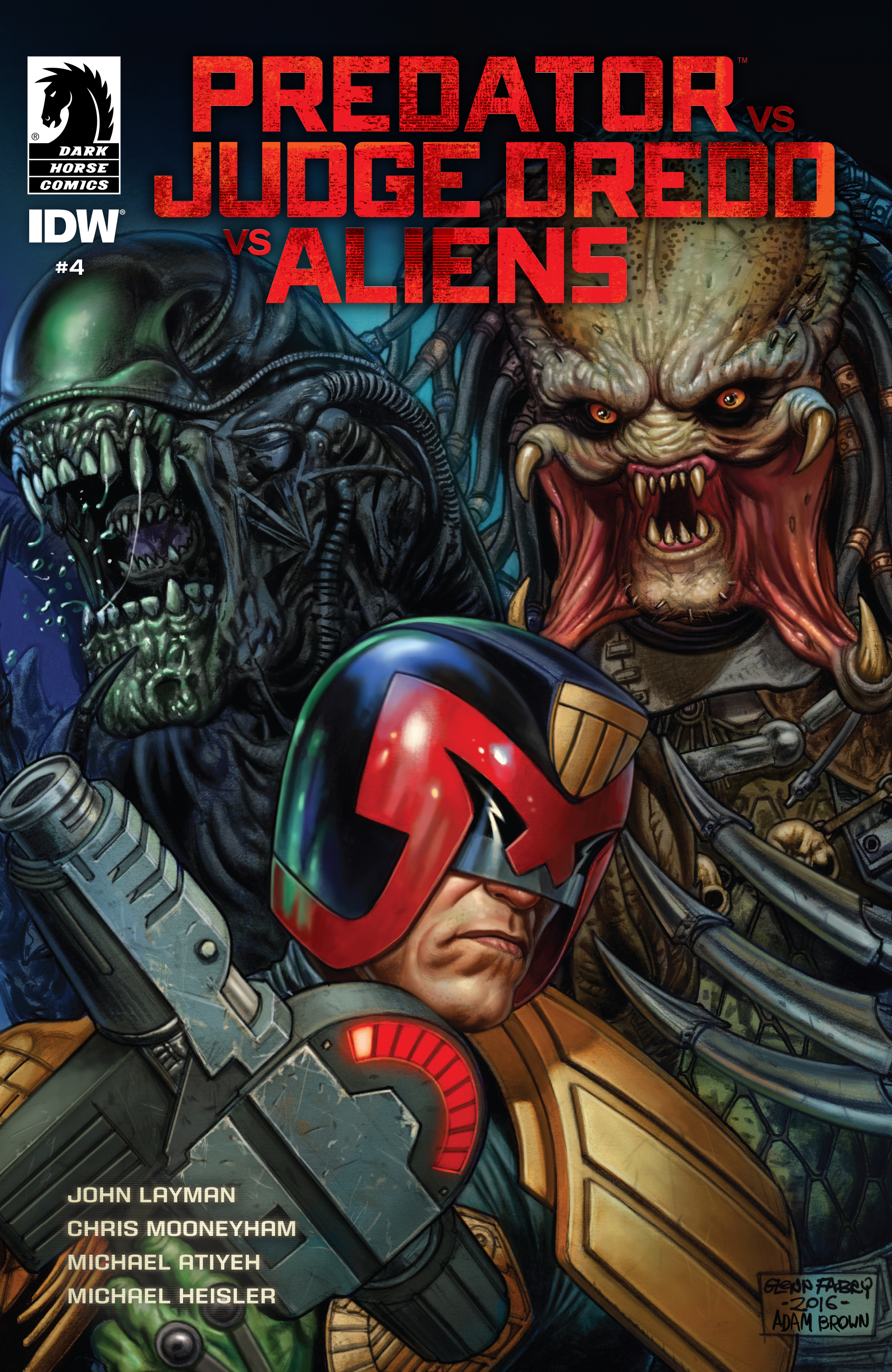 Predator vs. Judge Dredd vs. Aliens (2016): Chapter 4 - Page 1