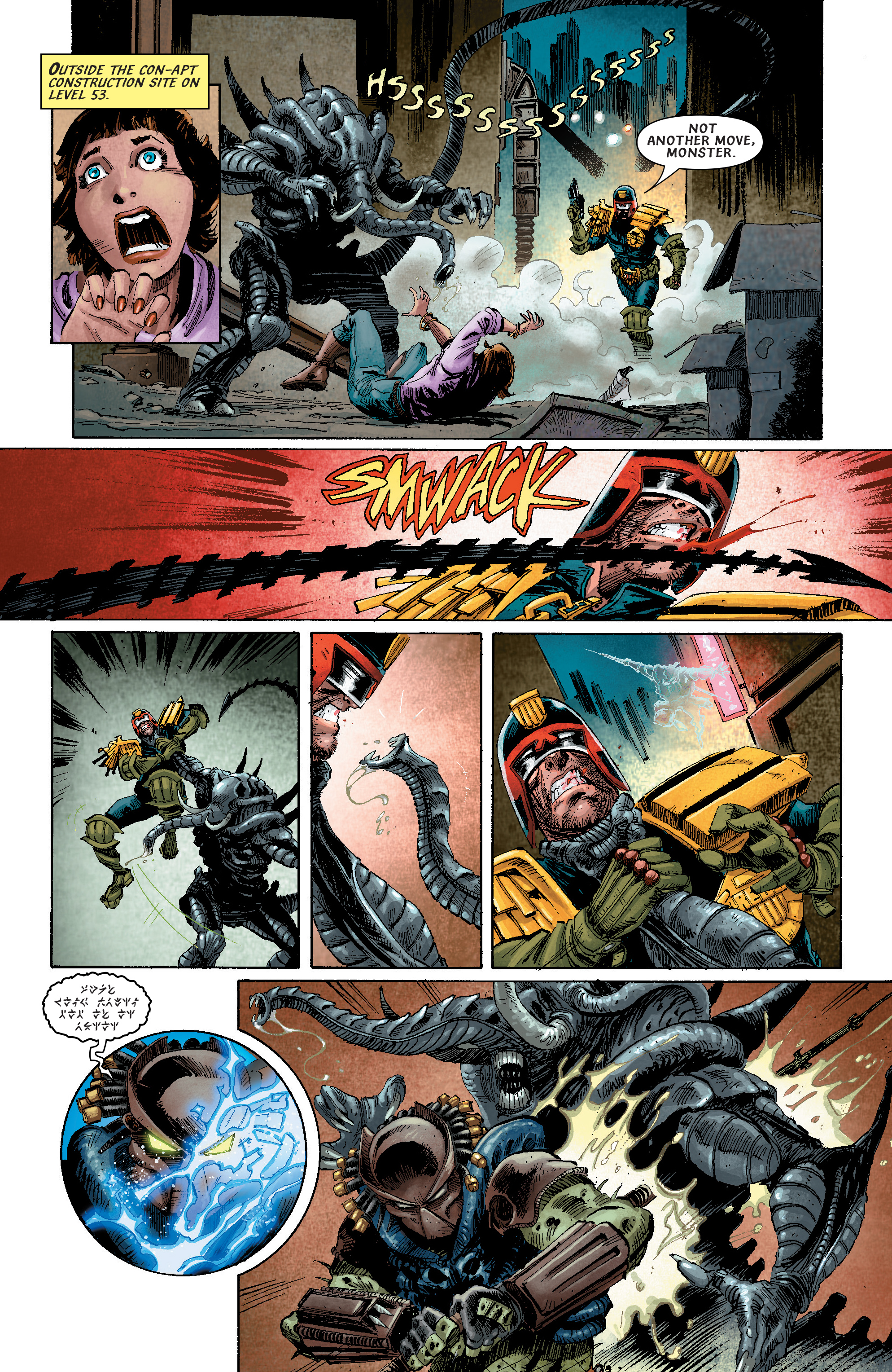 Predator vs. Judge Dredd vs. Aliens (2016) issue 4 - Page 14