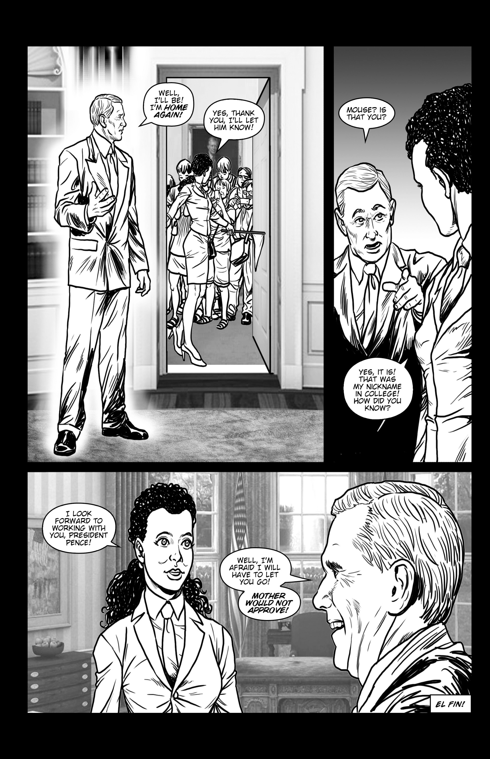 President Pence (2017) issue 1 - Page 23