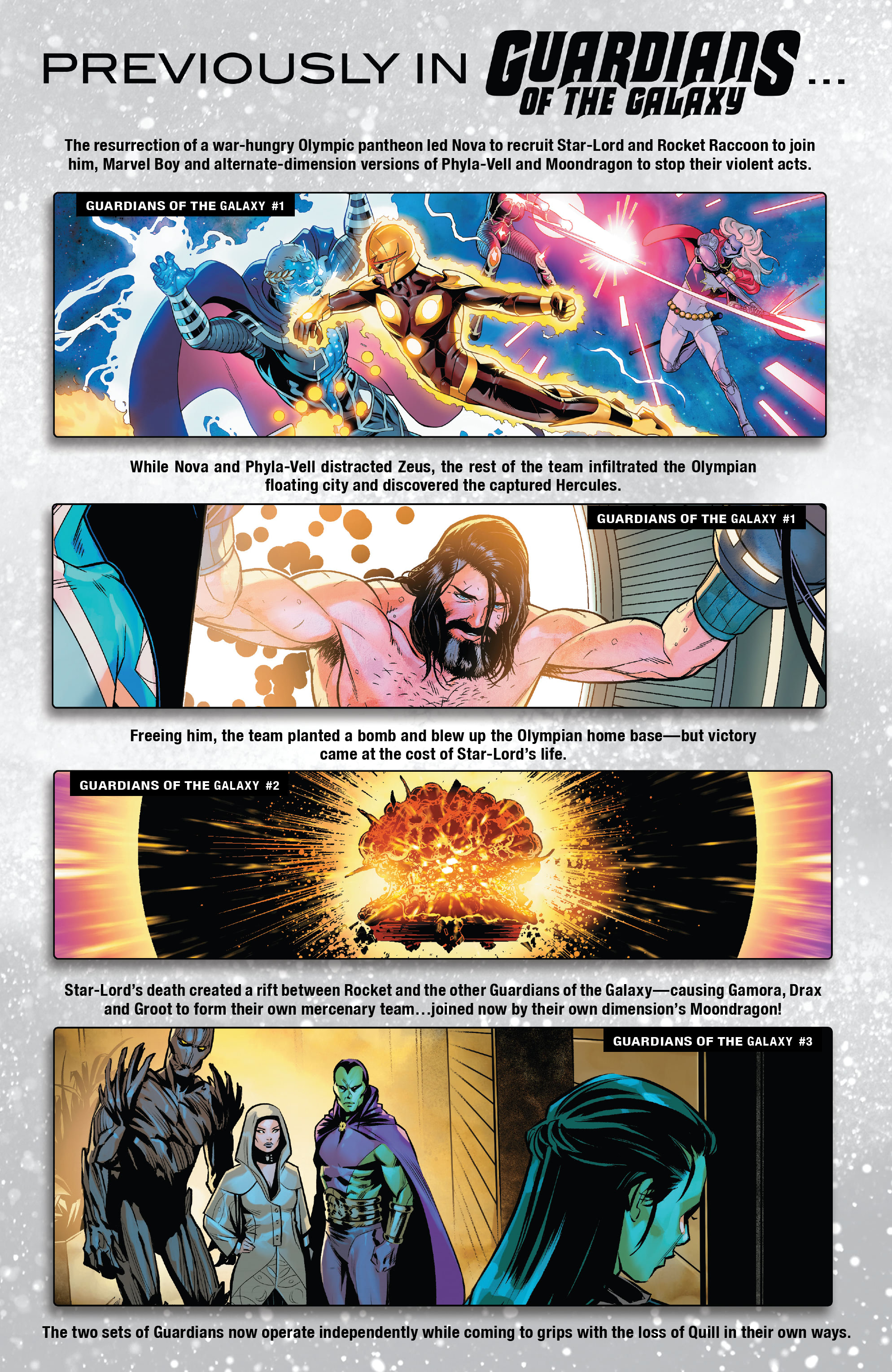 Previously in Marvel Comics Recap Guide (2020-) Chapter 1 - Page 1