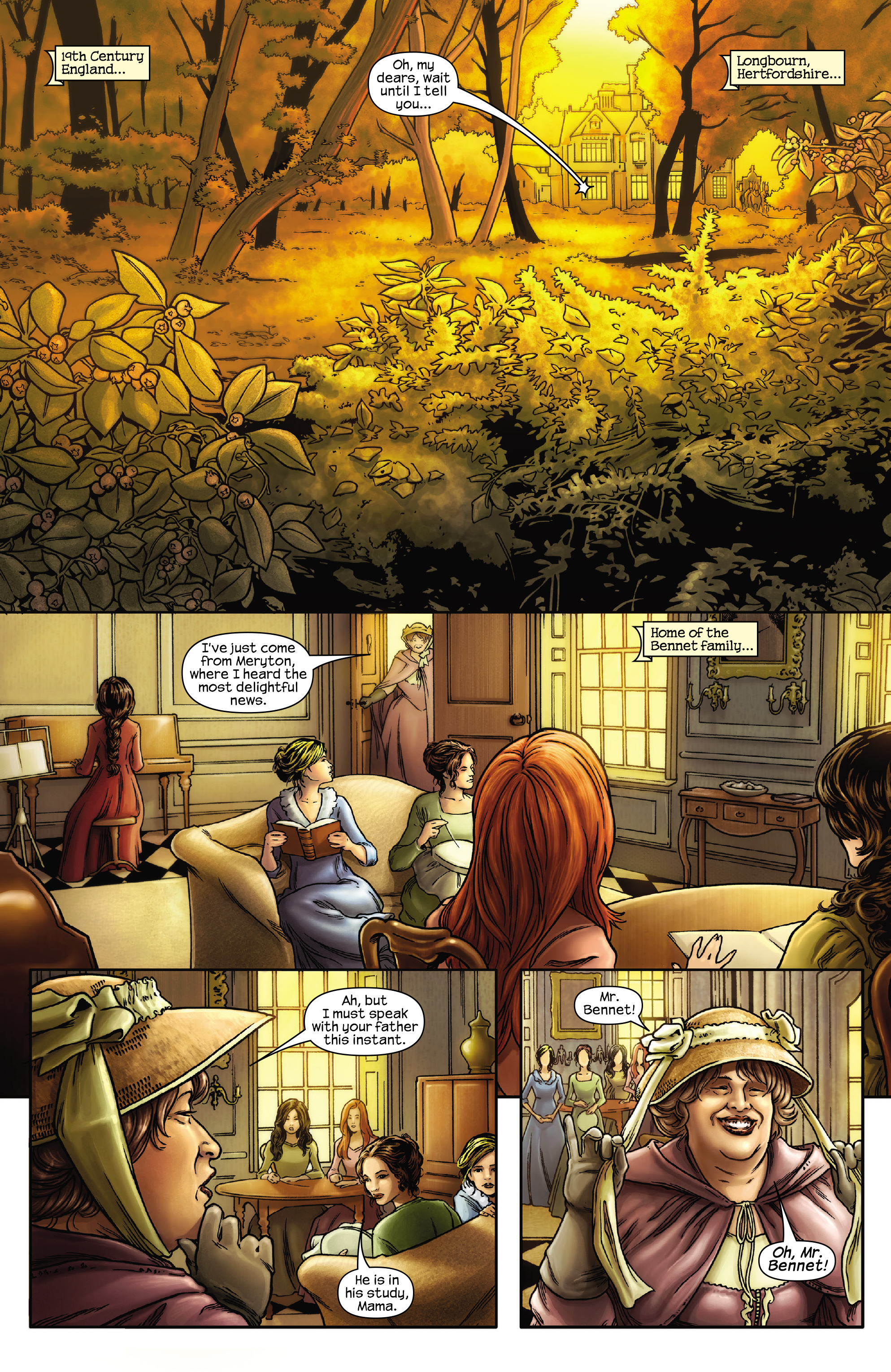 Pride and Prejudice (2010) (TPB) issue 1 - Page 8