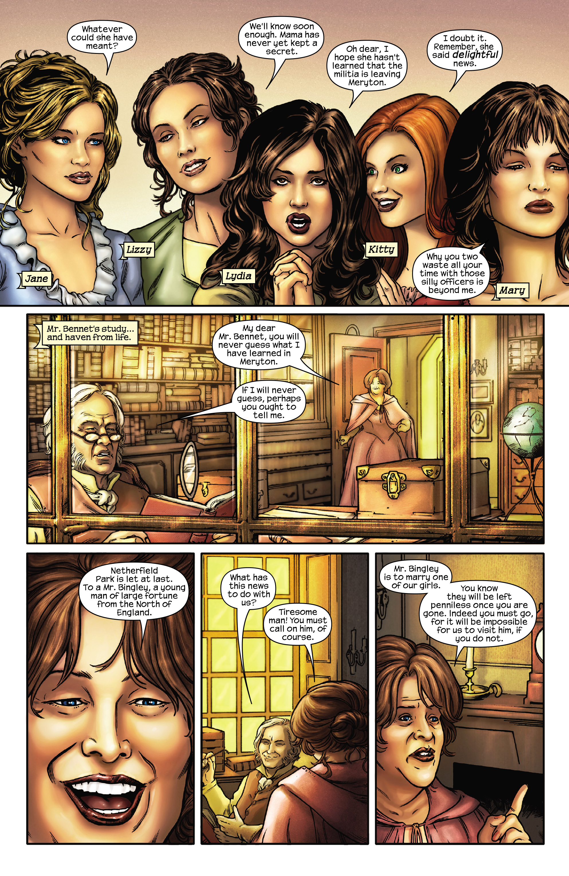 Pride and Prejudice (2010) (TPB) issue 1 - Page 9