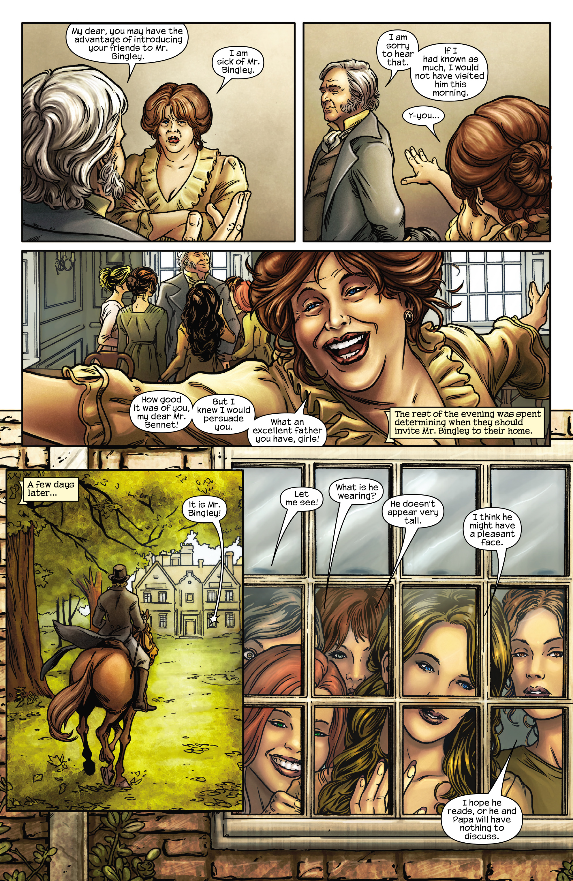 Pride and Prejudice (2010) (TPB) issue 1 - Page 11