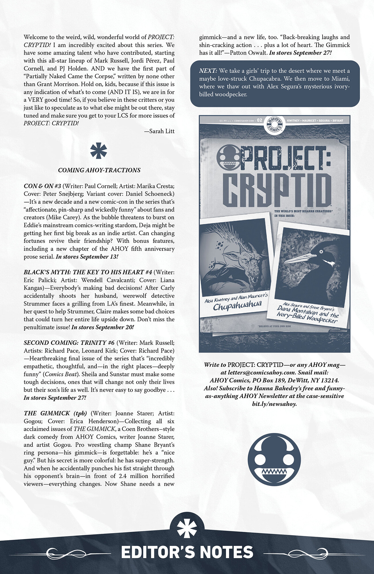 Project: Cryptid (2023-) issue 1 - Page 25