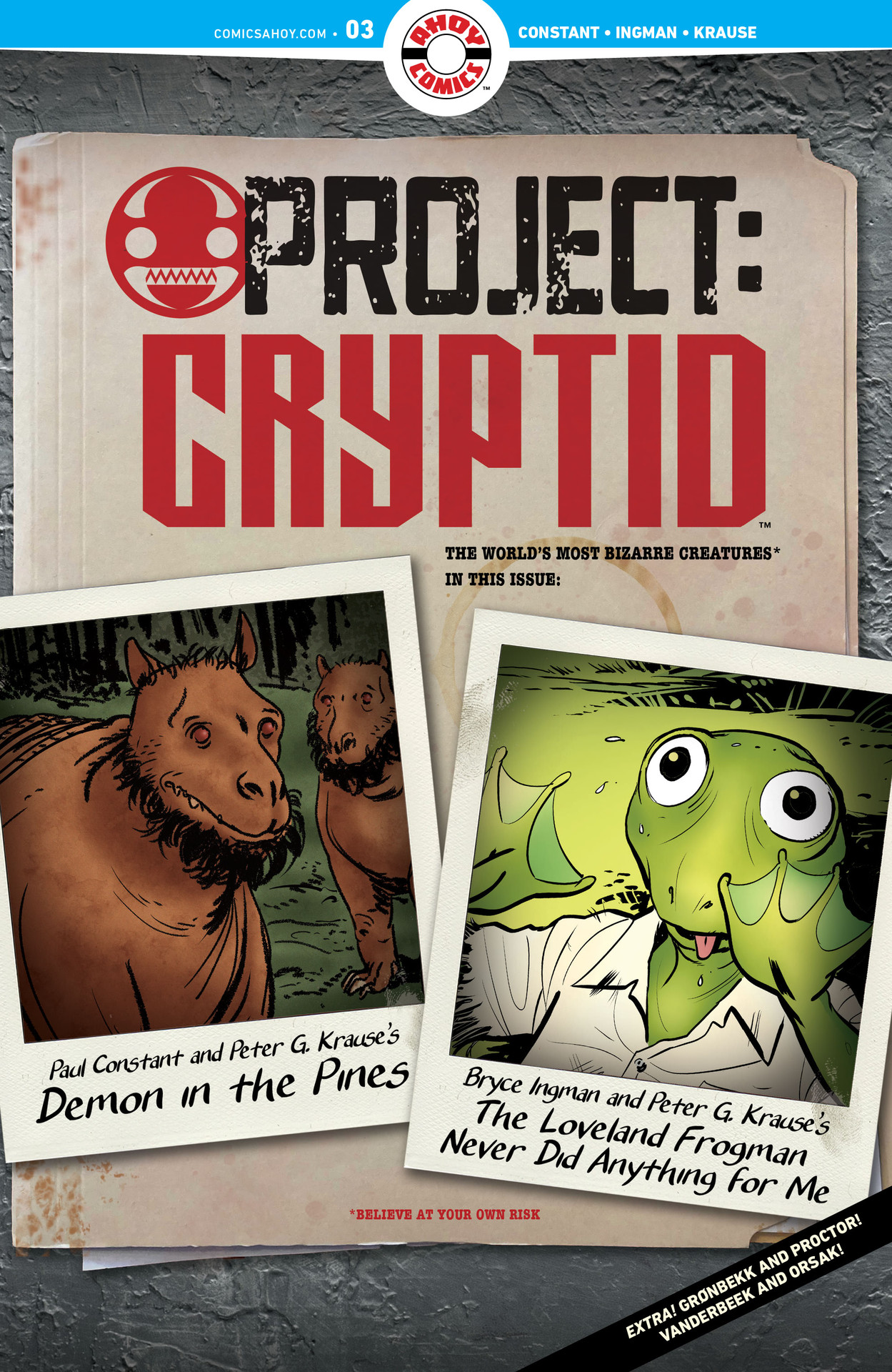 Project: Cryptid (2023-): Chapter 3 - Page 1