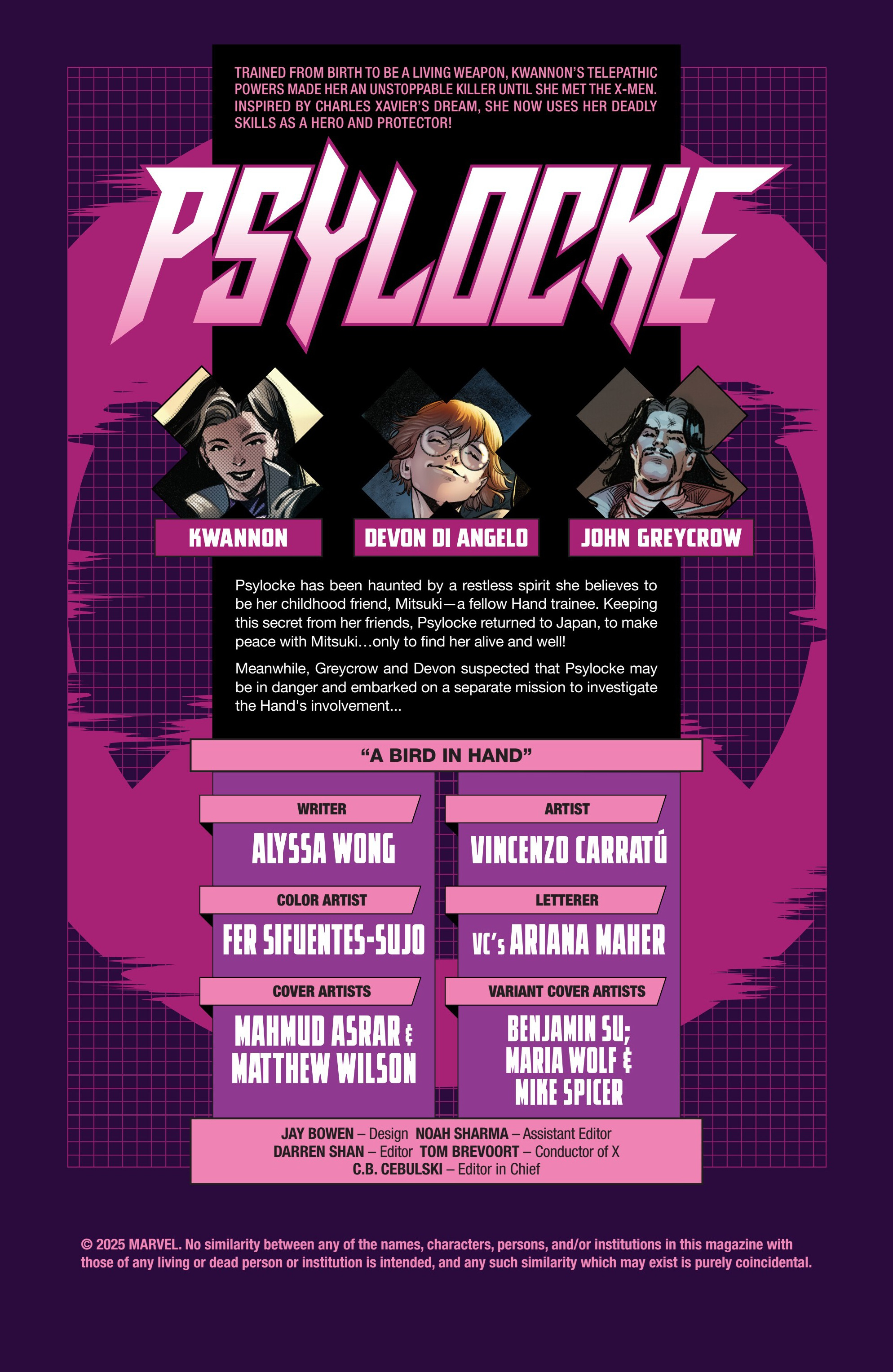 Psylocke (2024-): Chapter 9 - Page 3