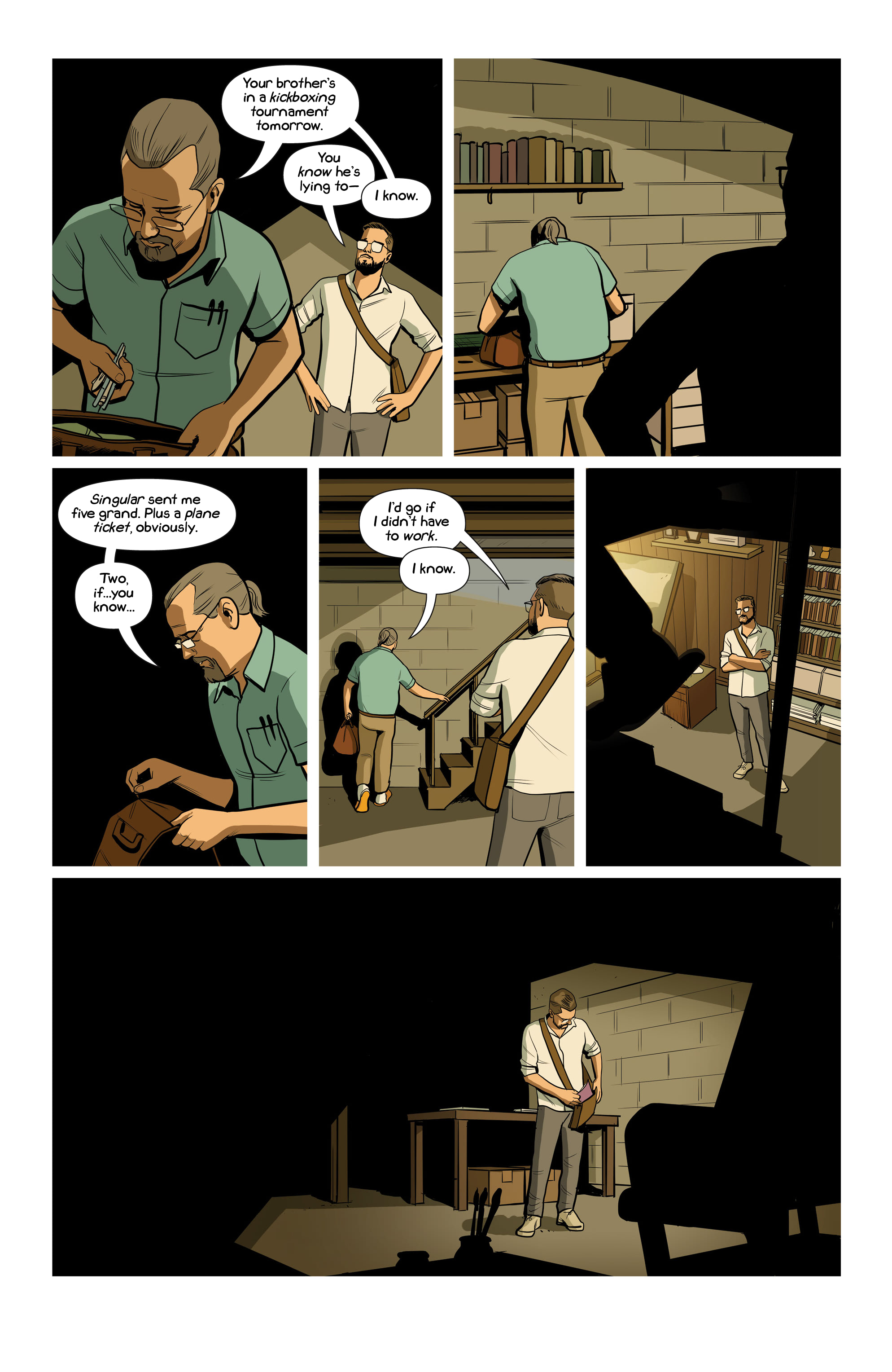 <{ $series->title }} issue 1 - Page 8