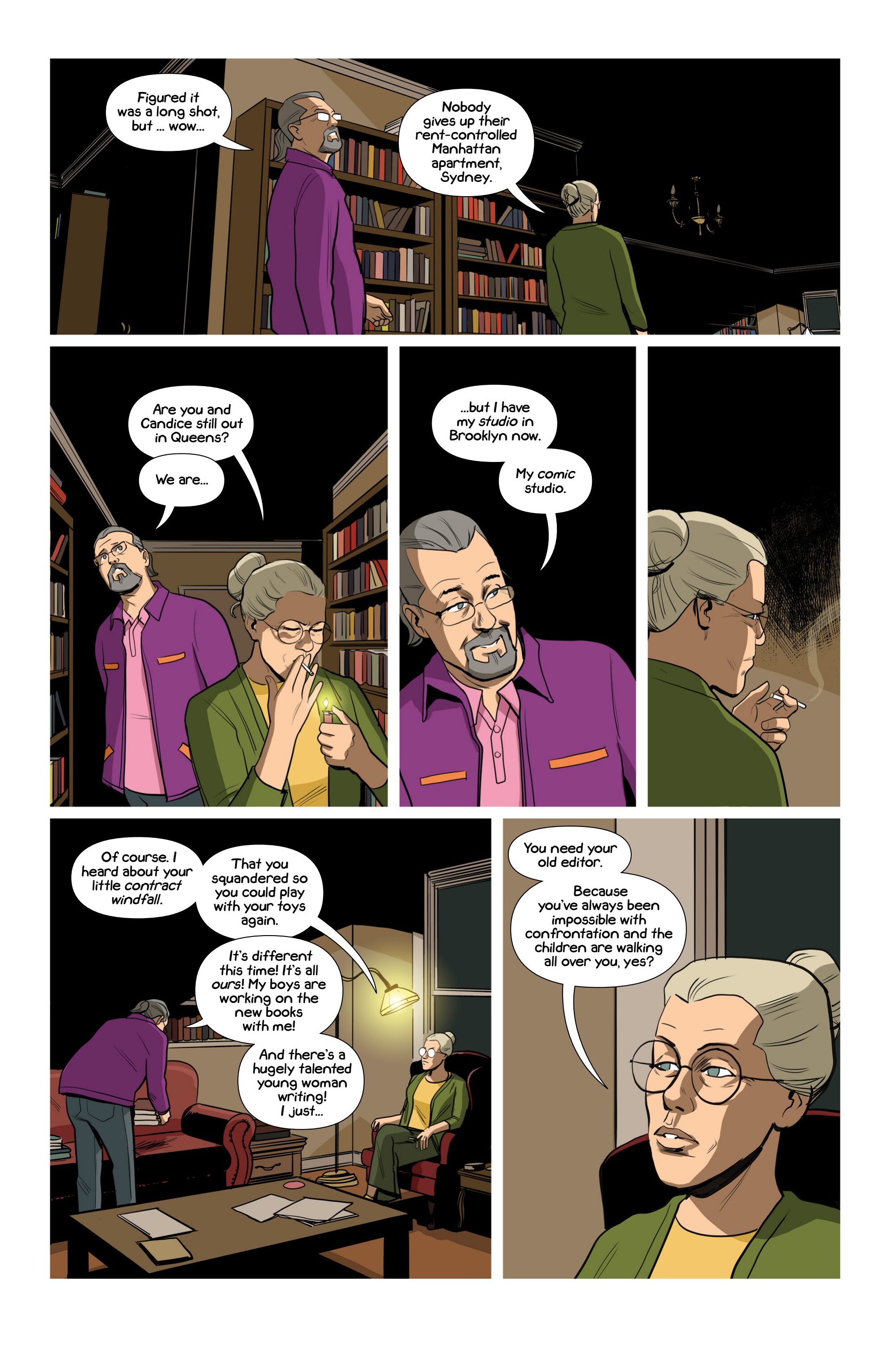 <{ $series->title }} issue 6 - Page 19