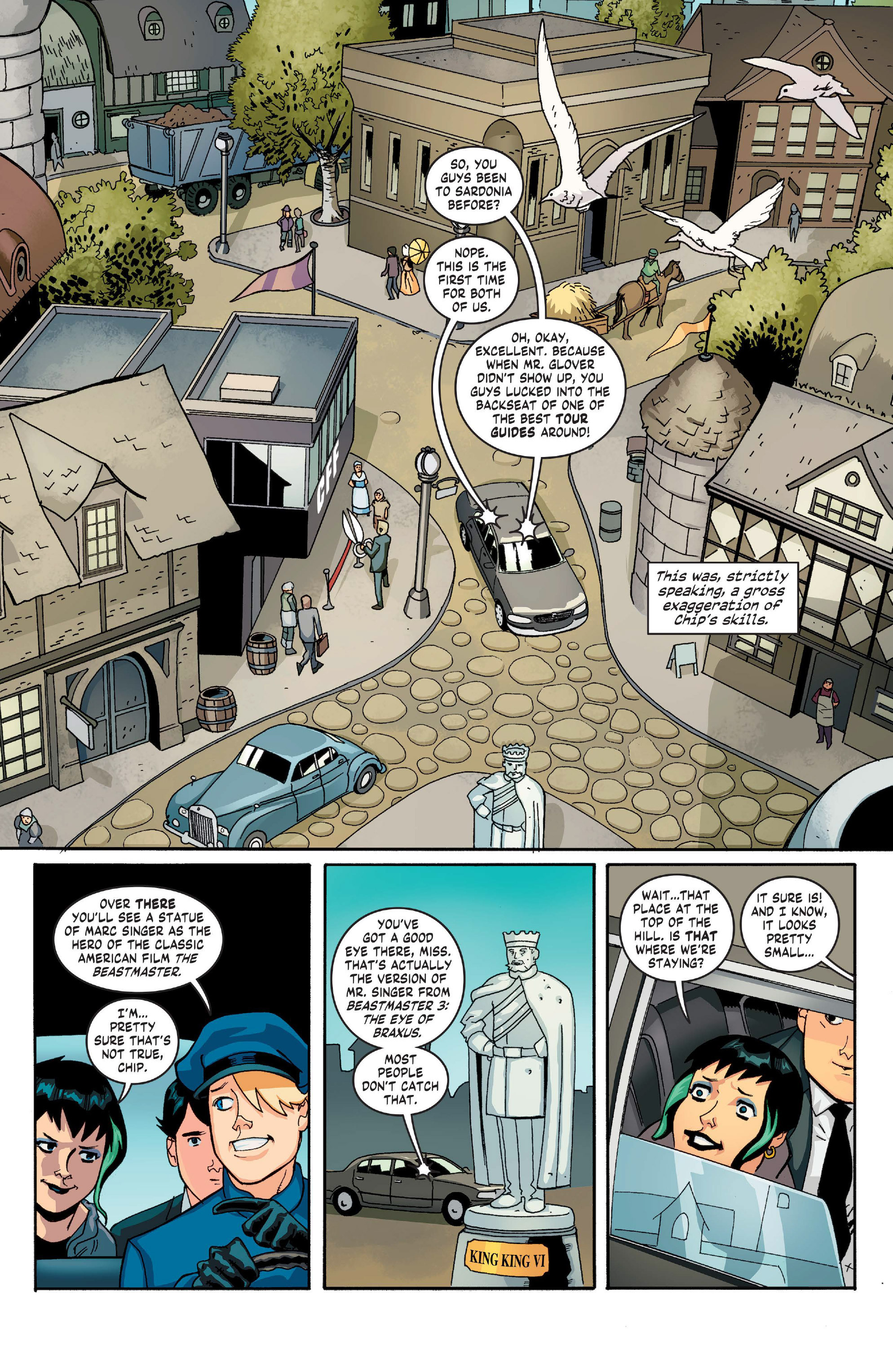 <{ $series->title }} issue 1 - Page 19