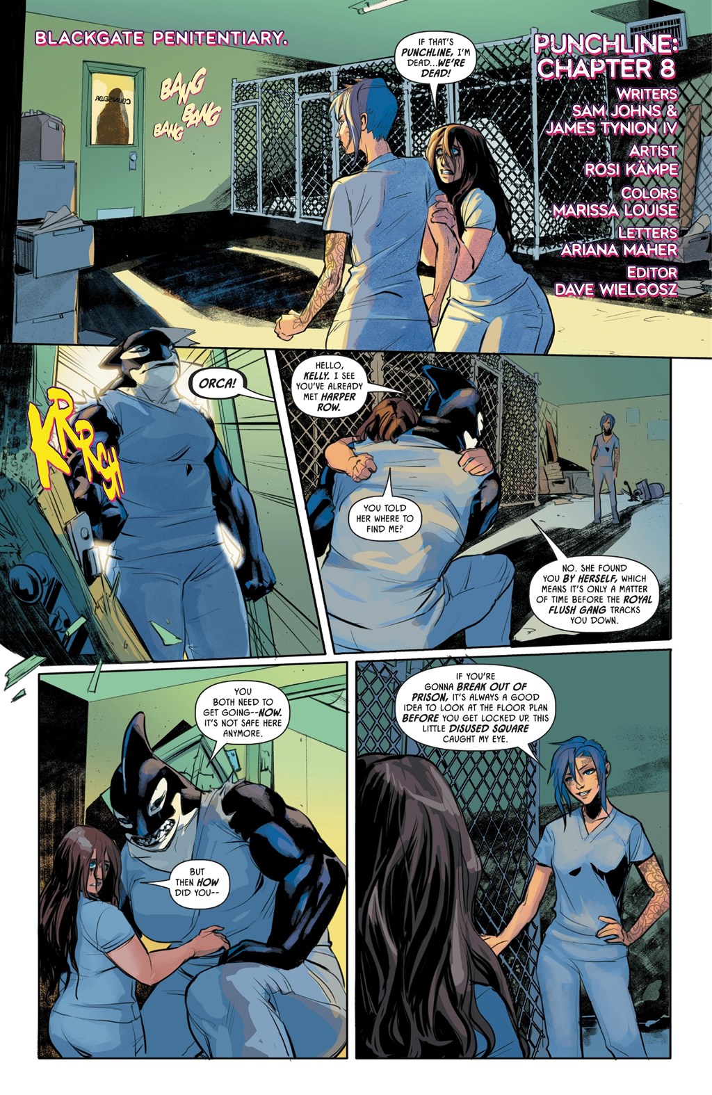 Punchline: The Trial of Alexis Kaye (2022) issue HC - Page 105