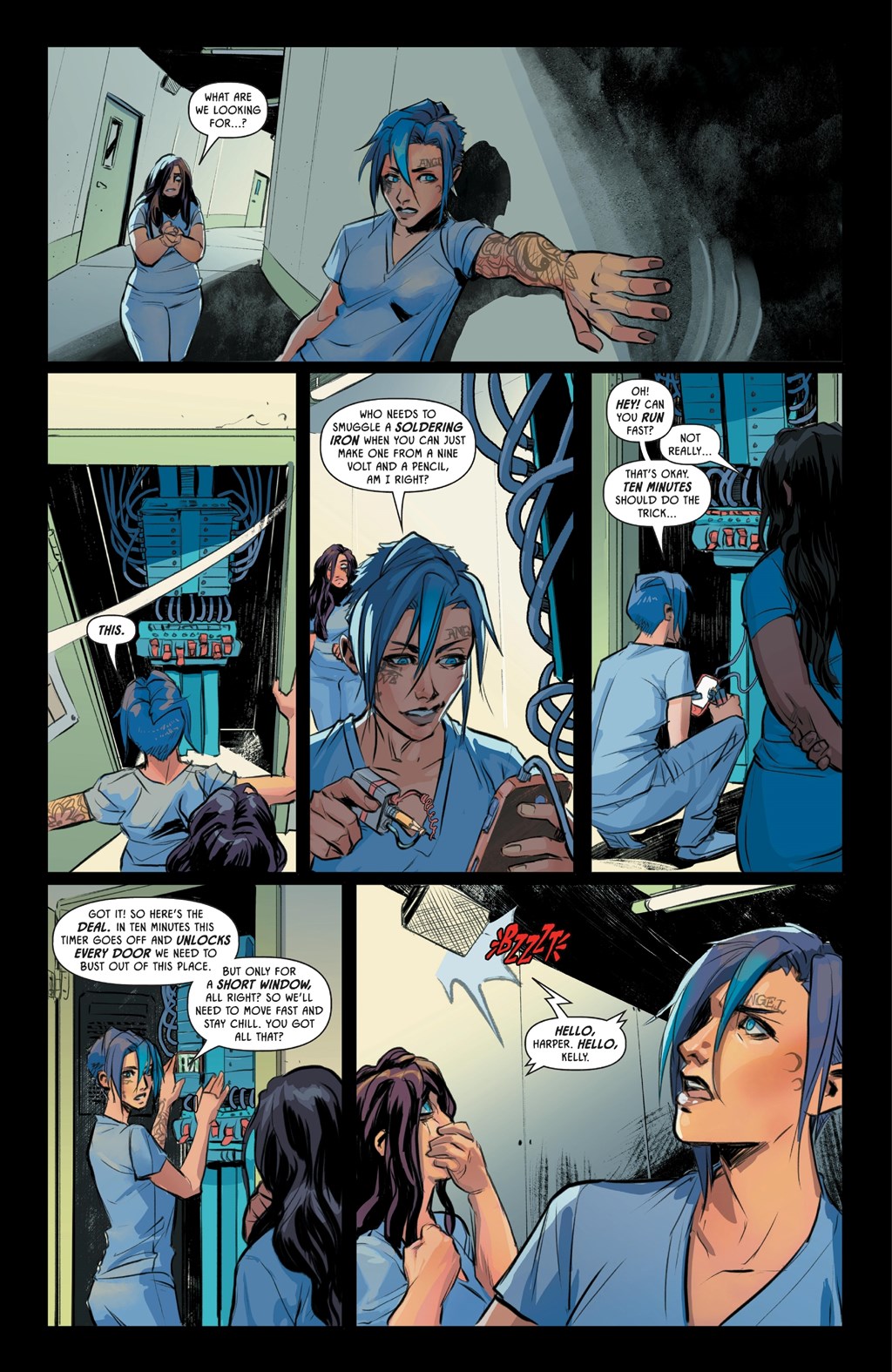 Punchline: The Trial of Alexis Kaye (2022) issue HC - Page 108