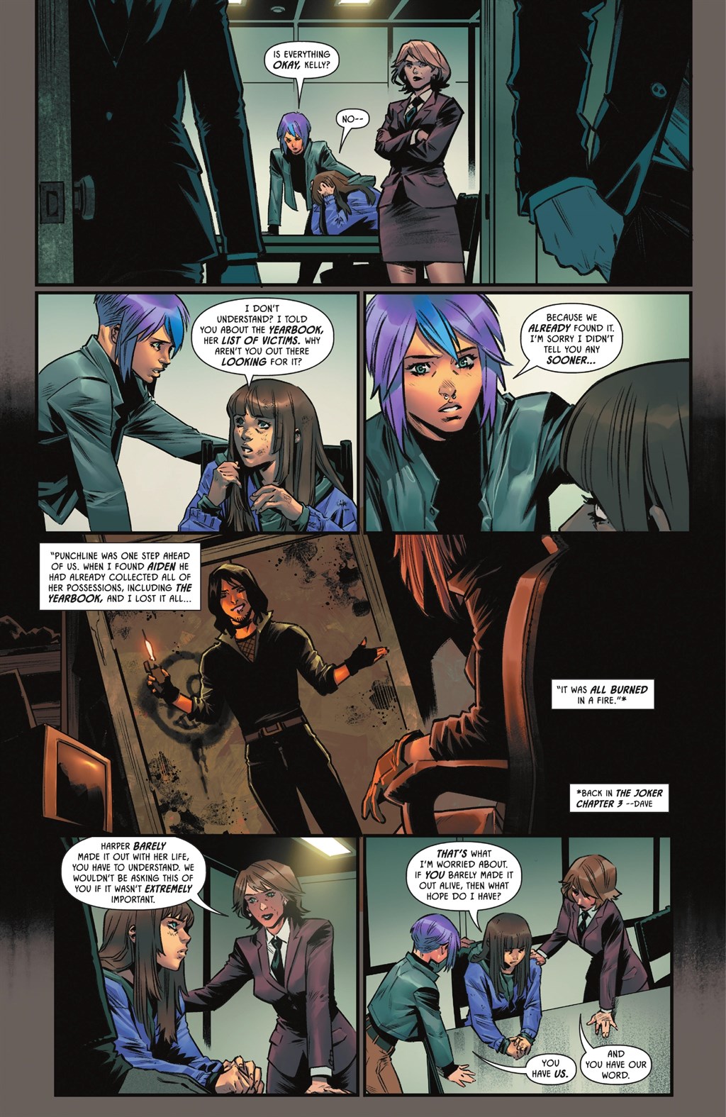 Punchline: The Trial of Alexis Kaye (2022) issue HC - Page 122