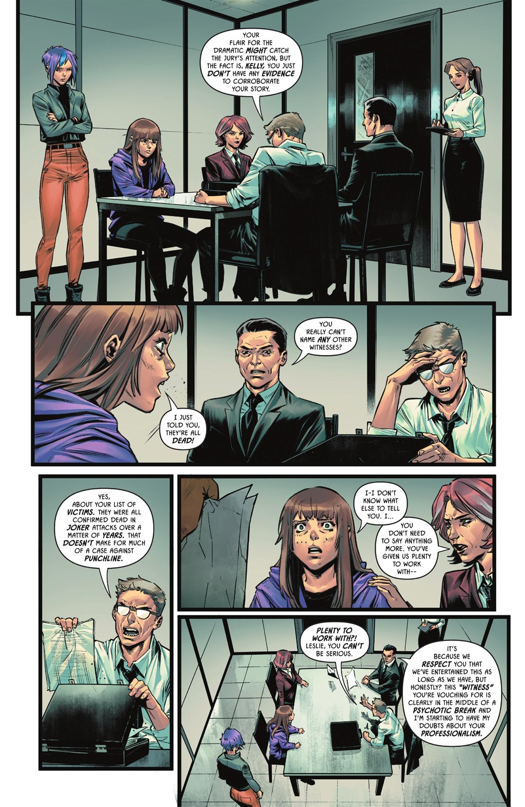 Punchline: The Trial of Alexis Kaye (2022) issue HC - Page 133