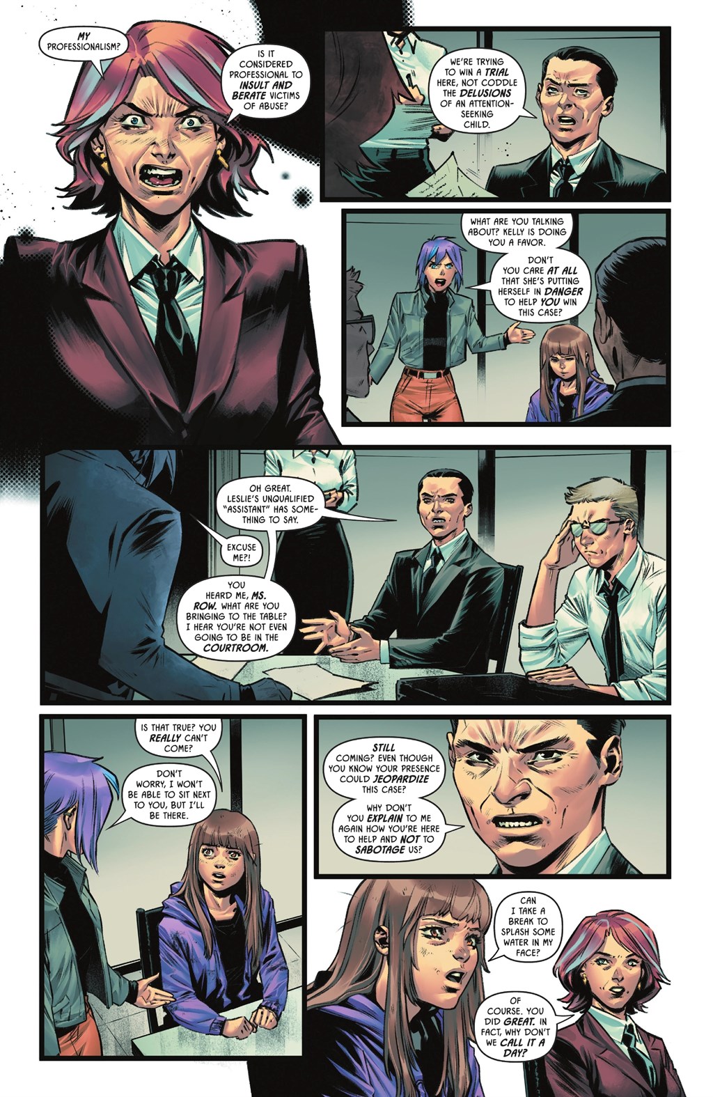 Punchline: The Trial of Alexis Kaye (2022) issue HC - Page 134