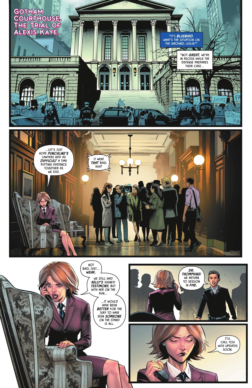 Punchline: The Trial of Alexis Kaye (2022) issue HC - Page 144