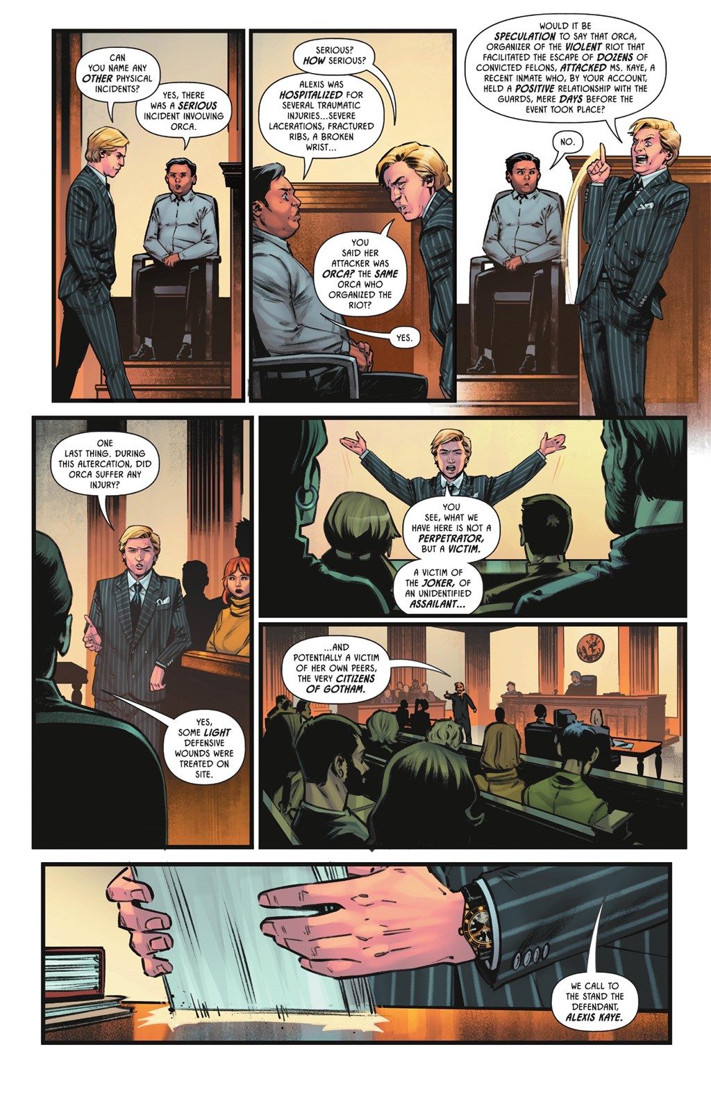 Punchline: The Trial of Alexis Kaye (2022) issue HC - Page 146