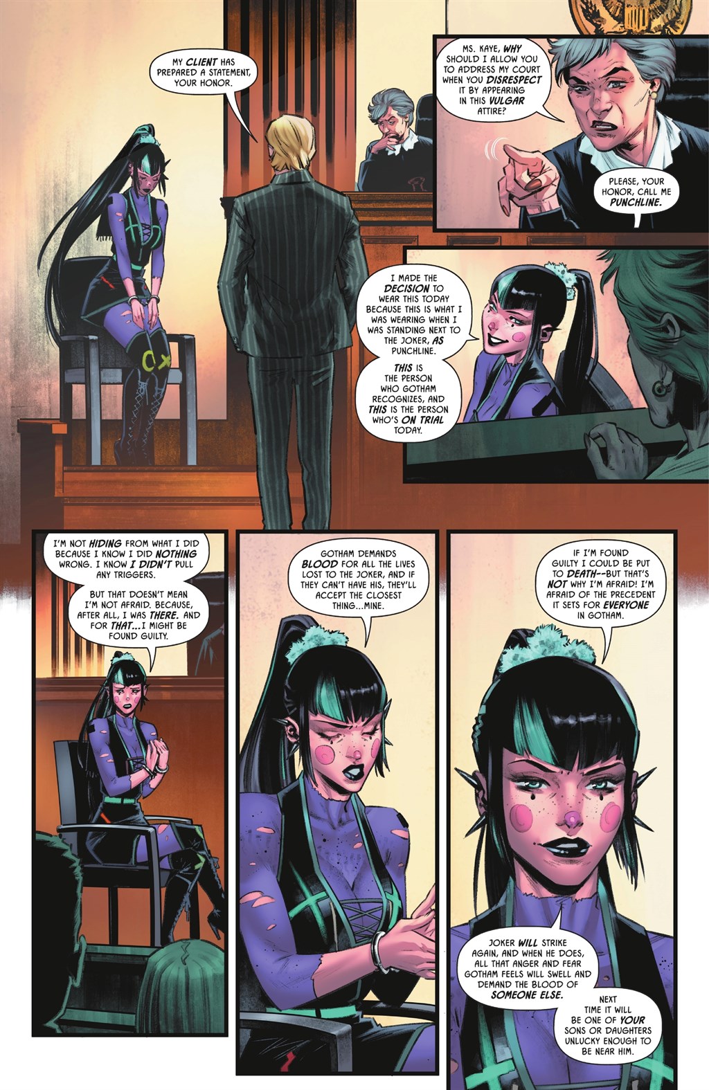 Punchline: The Trial of Alexis Kaye (2022) issue HC - Page 147