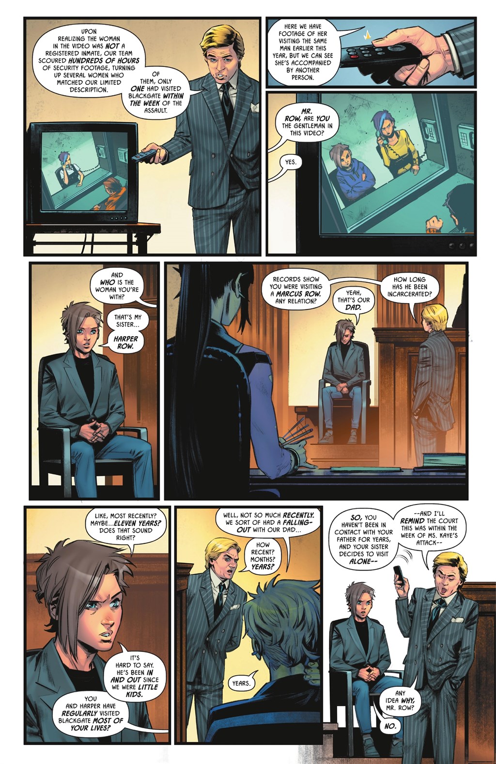 Punchline: The Trial of Alexis Kaye (2022) issue HC - Page 149