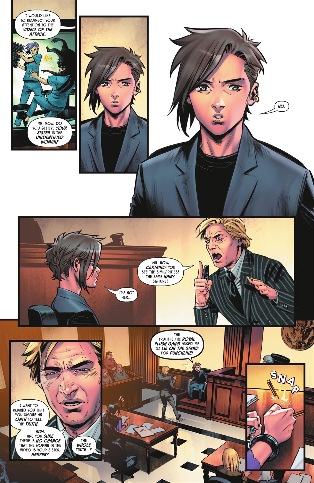 Punchline: The Trial of Alexis Kaye (2022) issue HC - Page 150