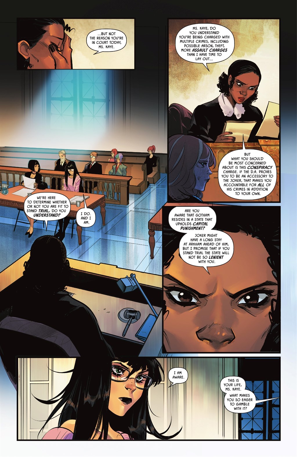 Punchline: The Trial of Alexis Kaye (2022) issue HC - Page 22