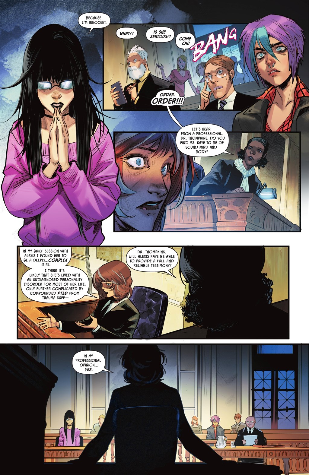 Punchline: The Trial of Alexis Kaye (2022) issue HC - Page 23