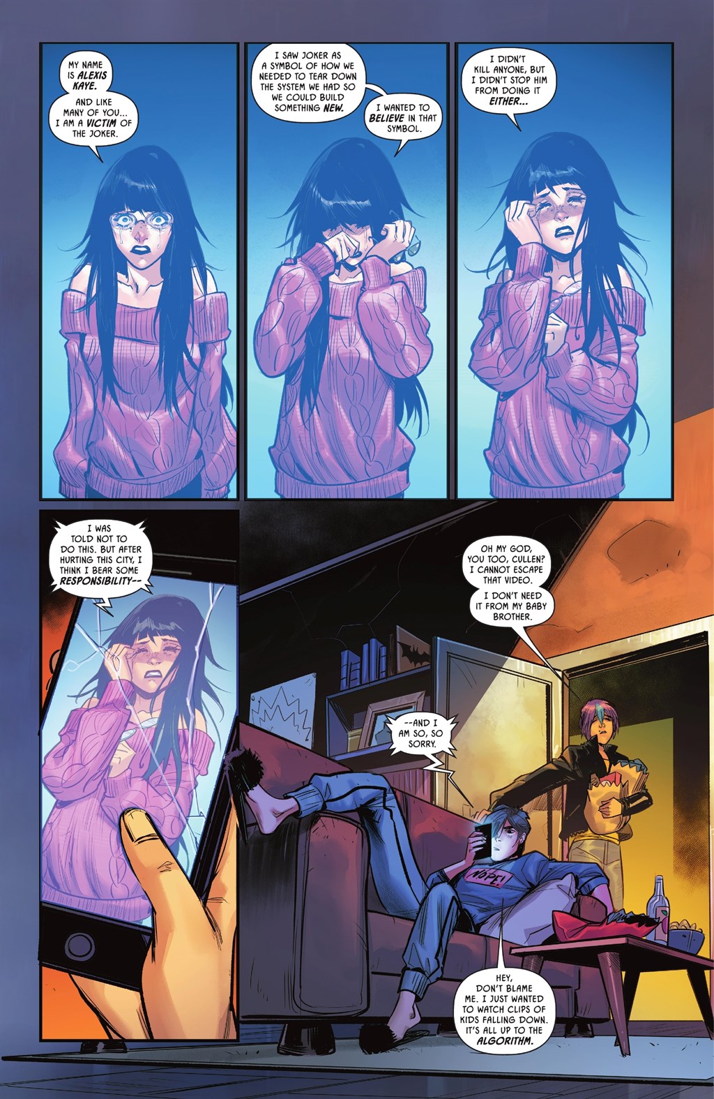 Punchline: The Trial of Alexis Kaye (2022) issue HC - Page 26