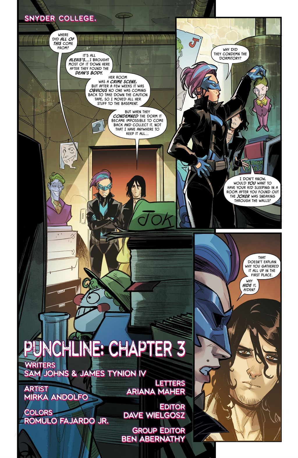 Punchline: The Trial of Alexis Kaye (2022) issue HC - Page 68