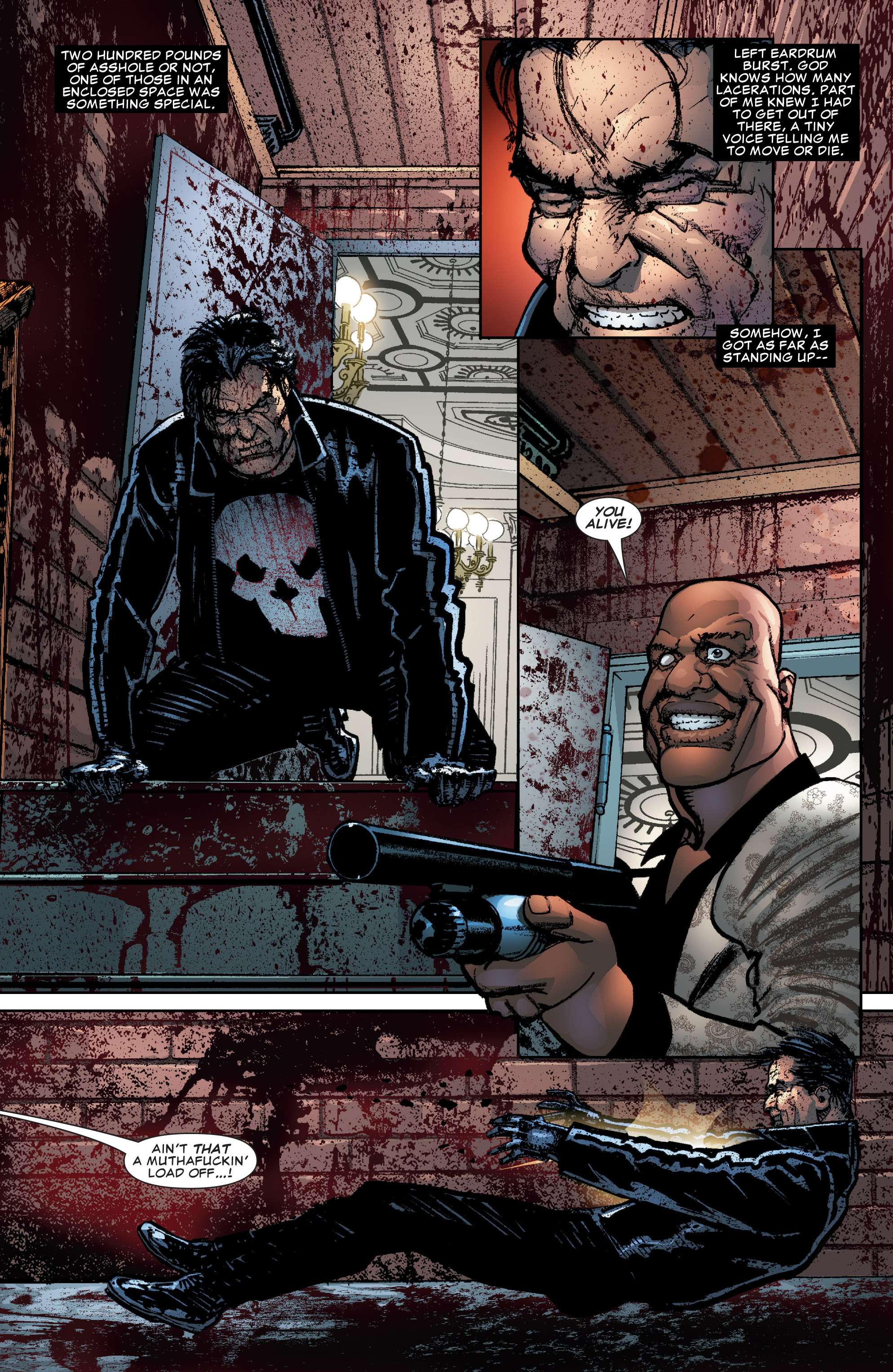 Punisher MAX: The Complete Collection (2016-2017): Chapter 4 - Page 148.