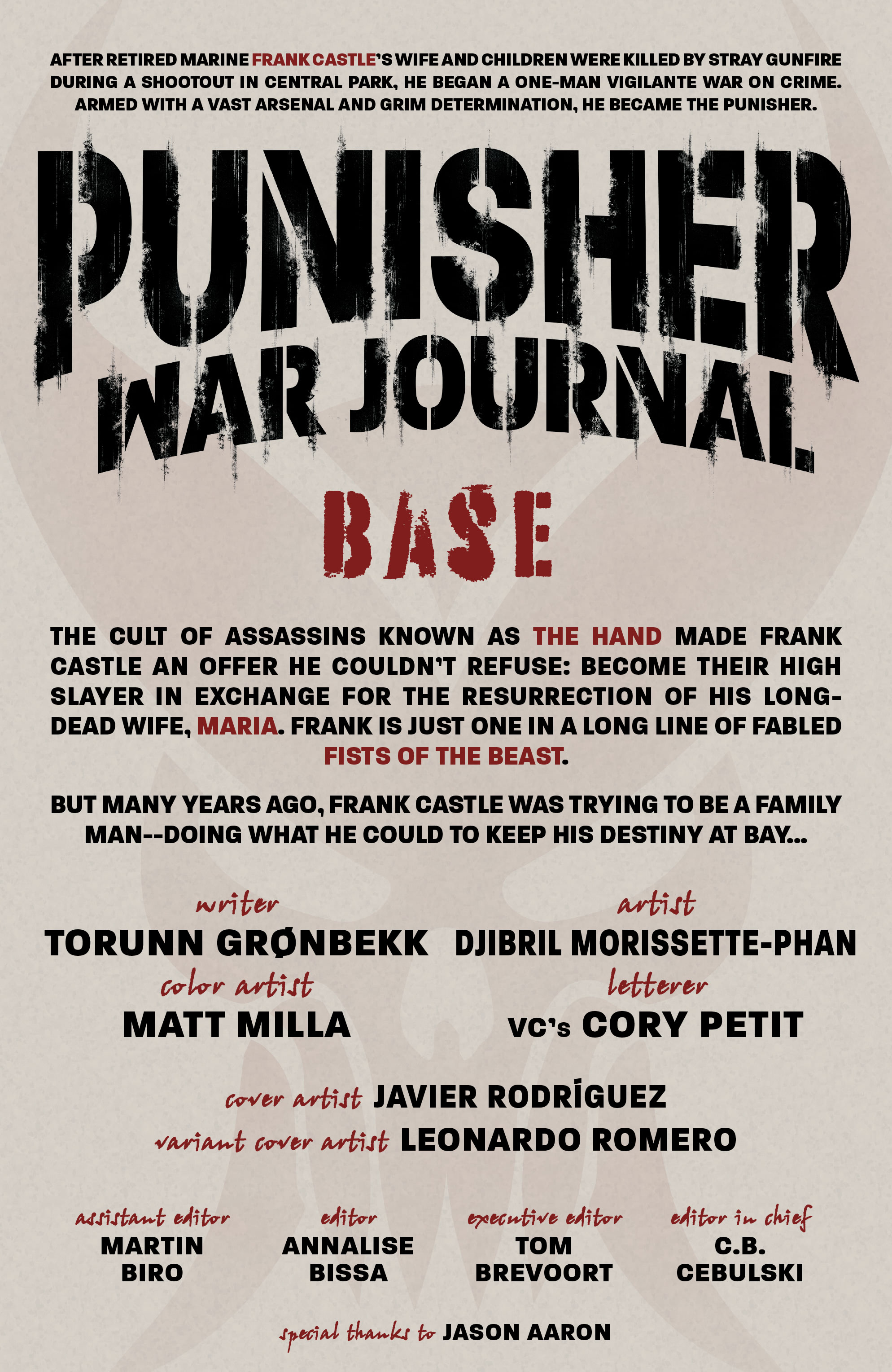 Punisher War Journal: Base (2023-): Chapter 1 - Page 2