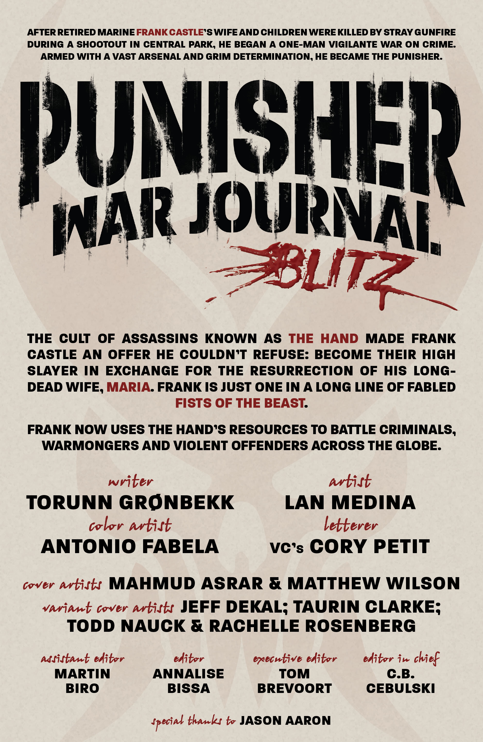 Punisher War Journal: Blitz (2022-): Chapter 1 - Page 2