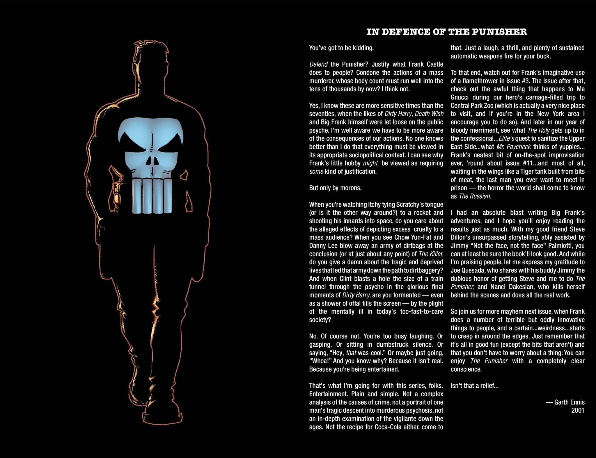 Punisher: Welcome Back, Frank Marvel Select (2021) issue HC - Page 4