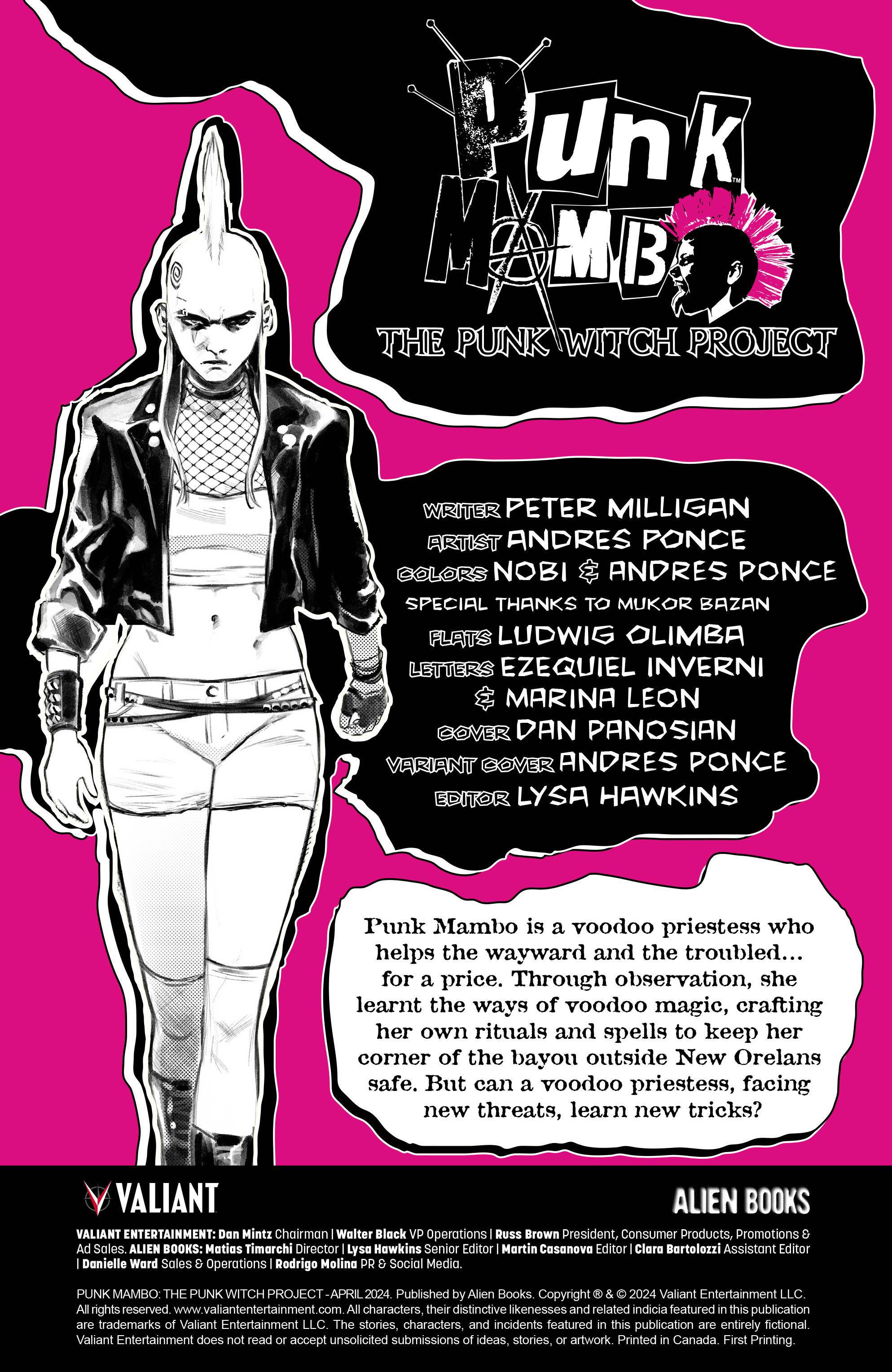 Punk Mambo: Punk Witch Project (2024-) issue 1 - Page 2