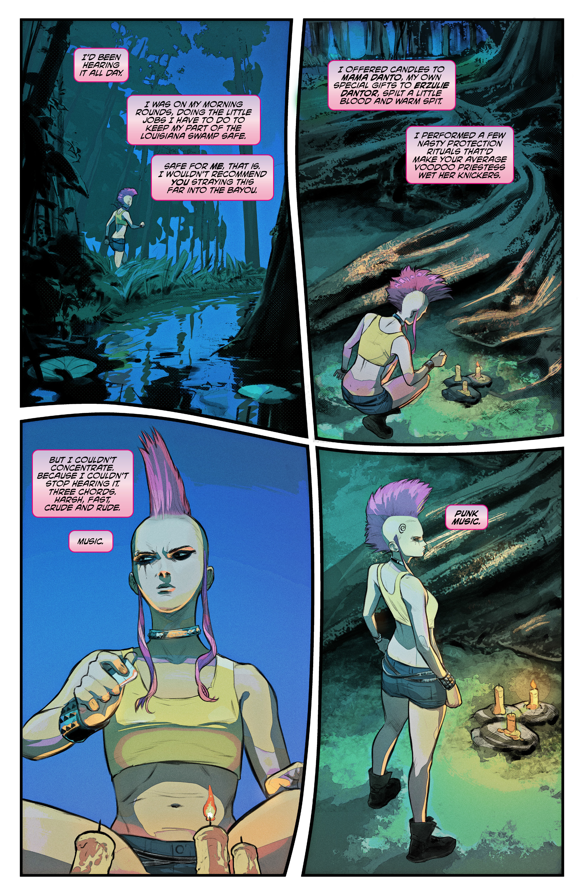 Punk Mambo: Punk Witch Project (2024-) issue 1 - Page 5