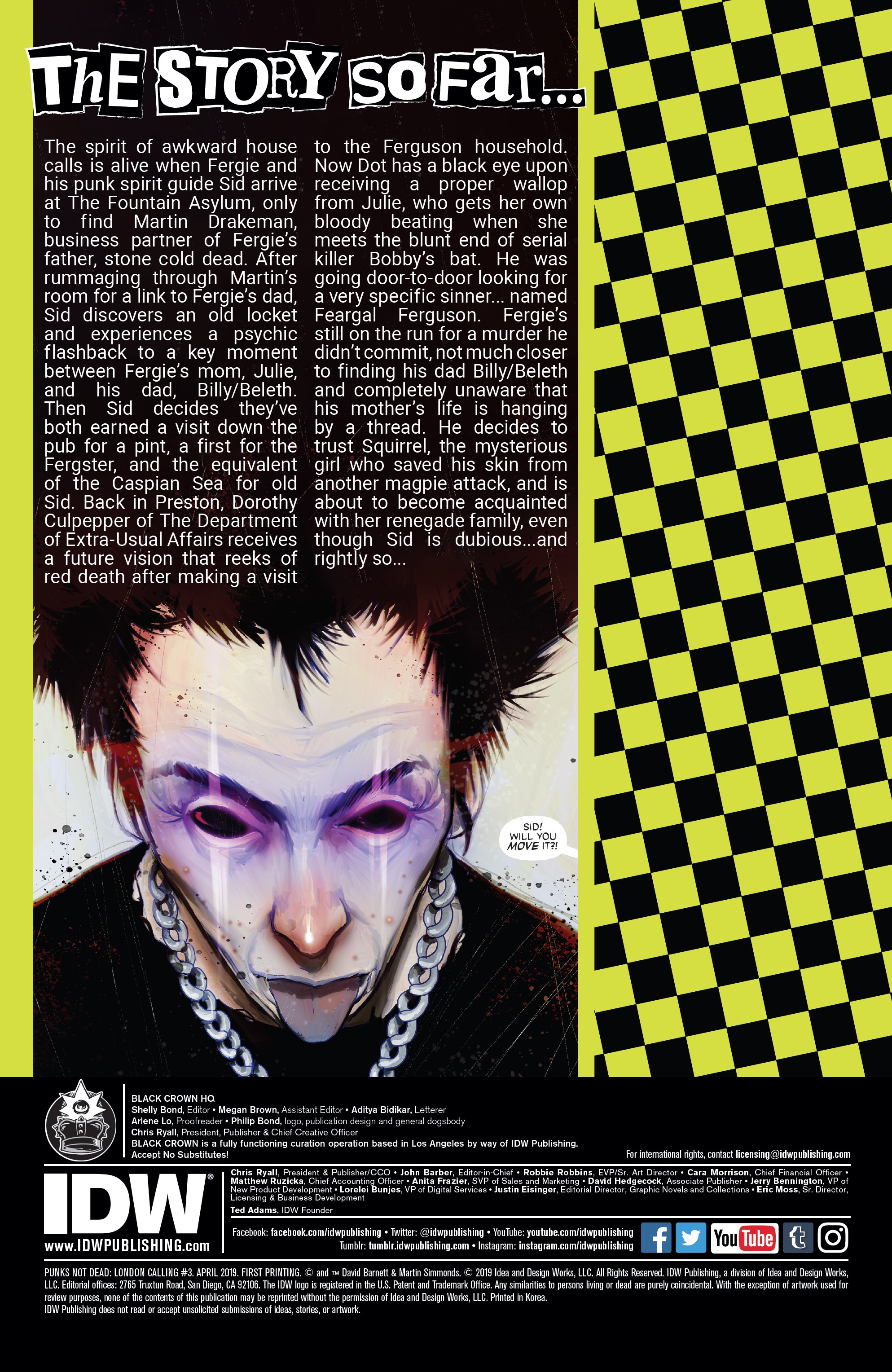 Punks Not Dead: London Calling (2019-): Chapter 3 - Page 2