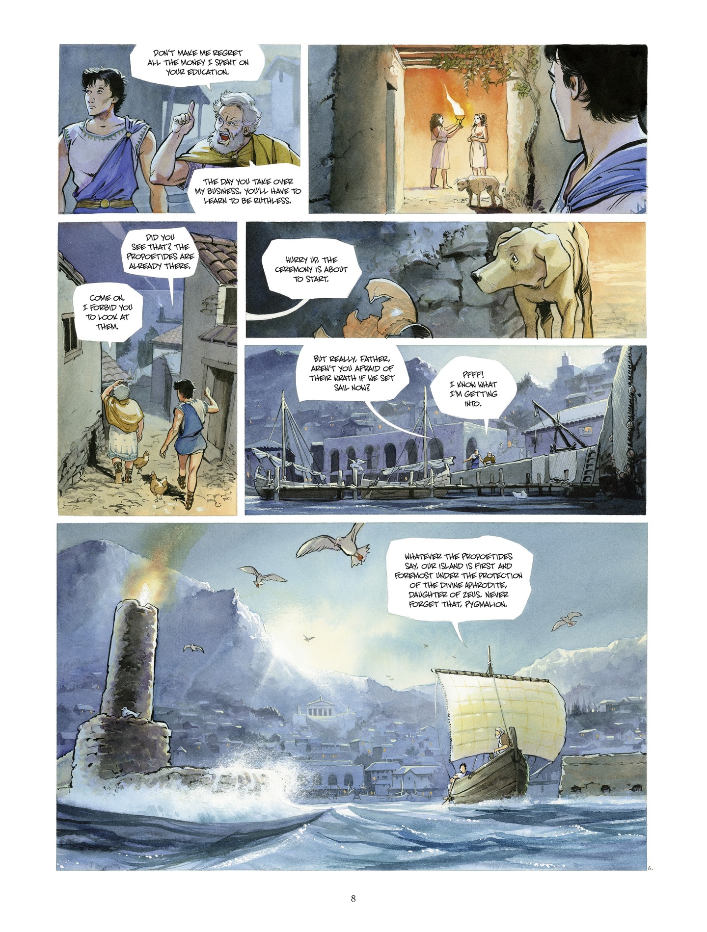 <{ $series->title }} issue 1 - Page 8