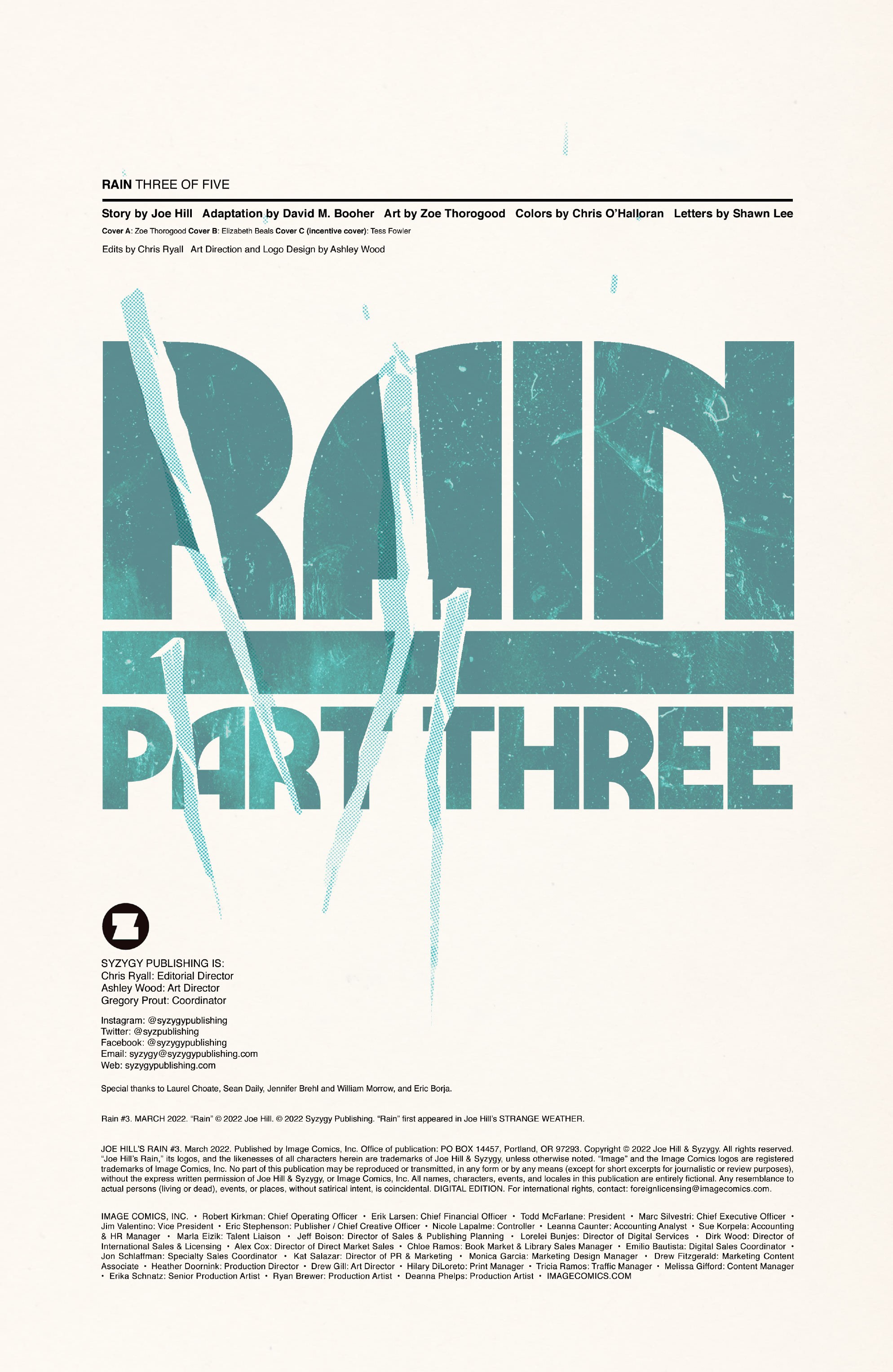 Rain (2022-): Chapter 3 - Page 2